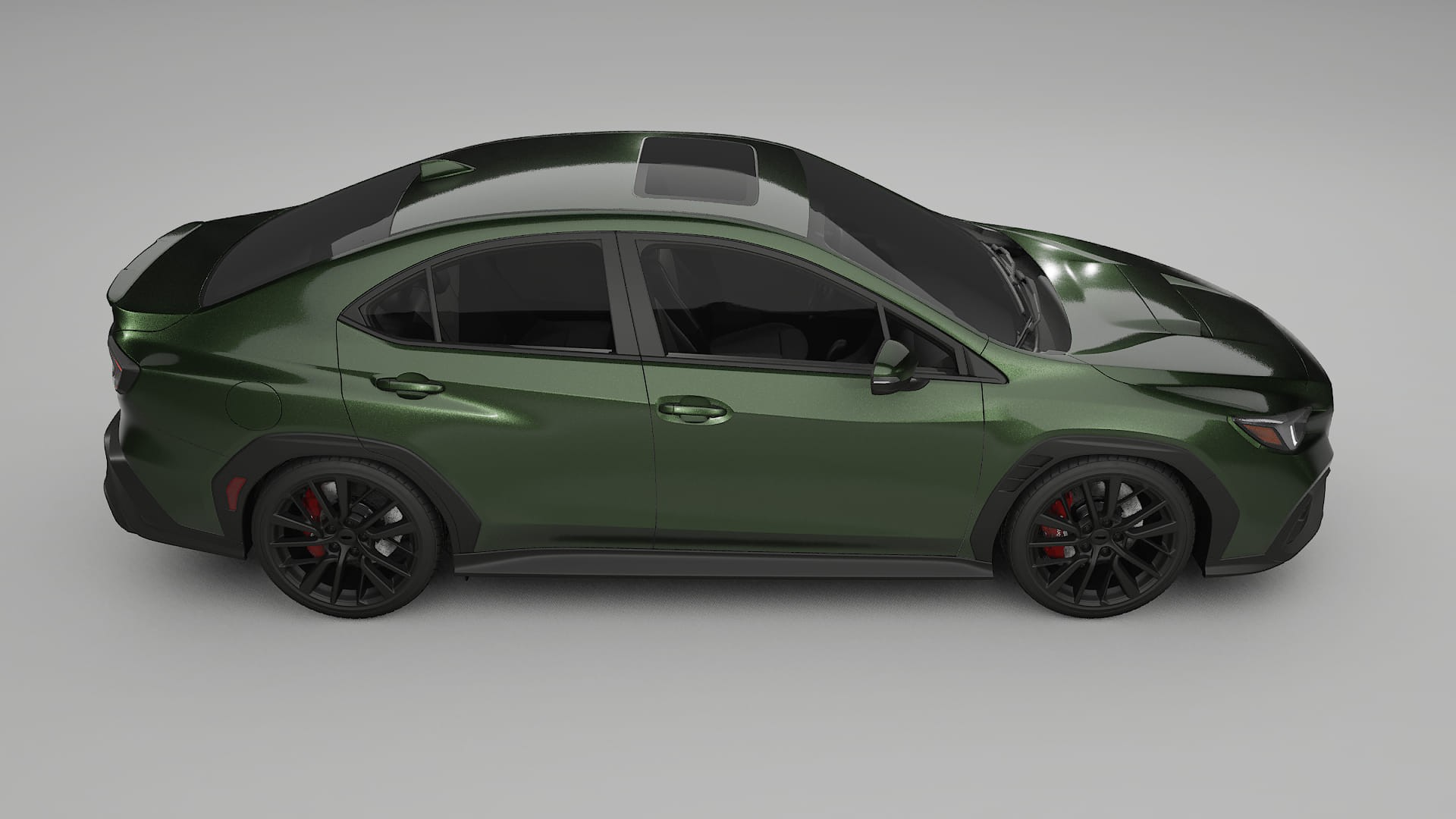 Subaru WRX VB TPU Lakbeschermingsfolie | LAGOON Kleurveranderende PPF – Volledig Voorgesneden Kit