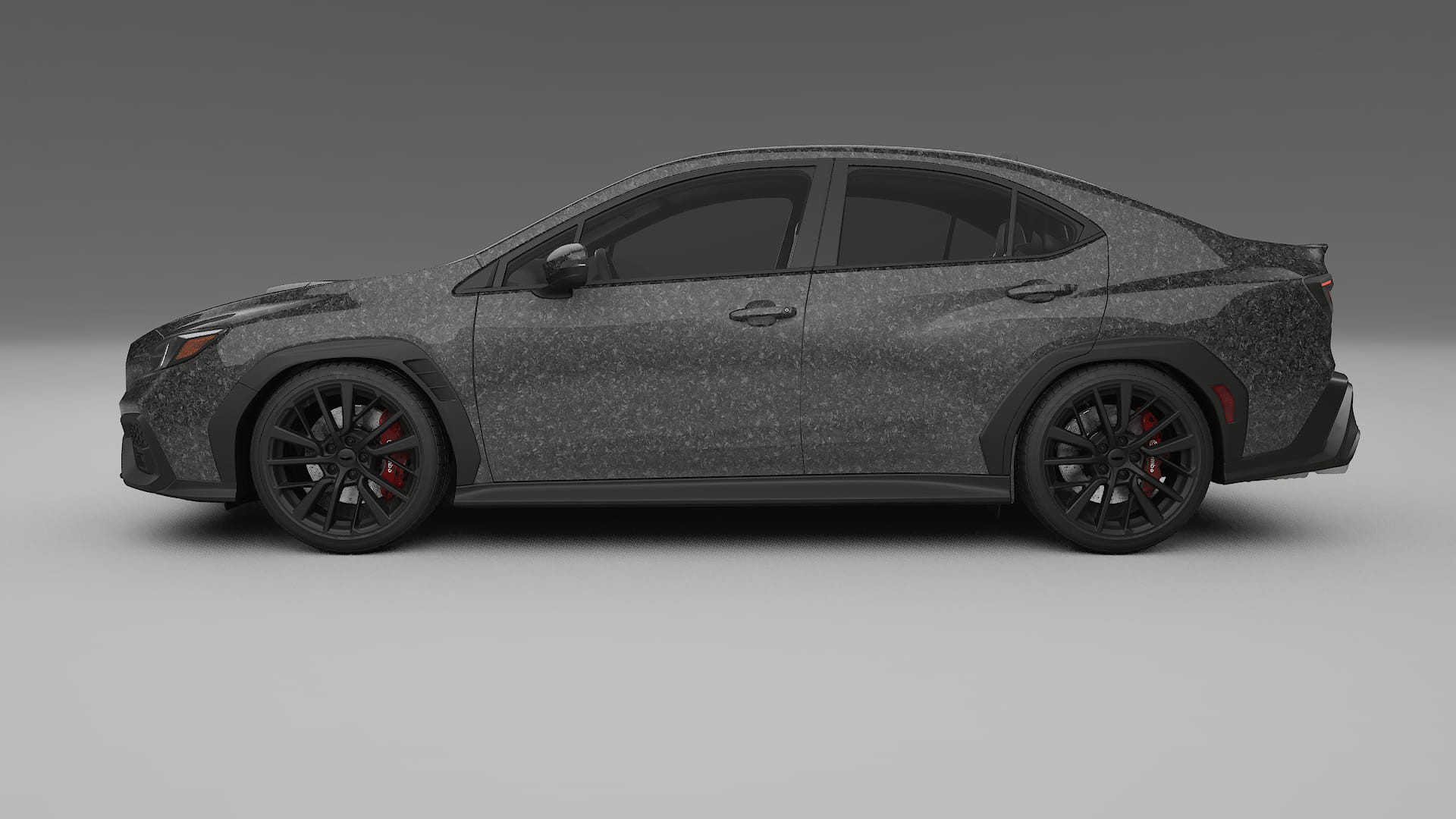 Subaru WRX VB TPU Lakbeschermingsfolie | FORGED S Kleurveranderende PPF – Volledig Voorgesneden Kit