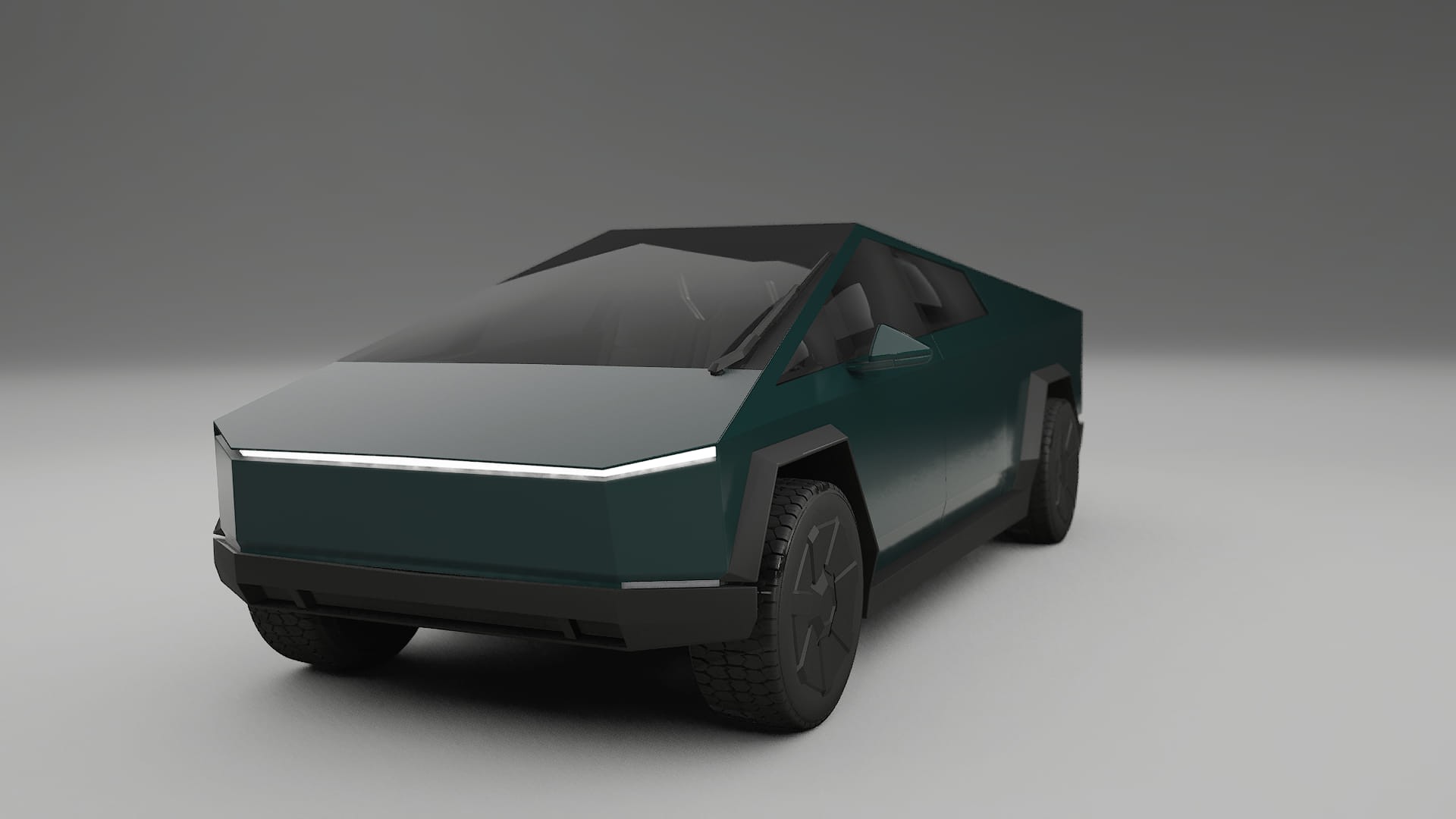 Tesla Cybertruck TPU Lakbeschermingsfolie | INFERNO Kleurveranderende PPF – Volledig Voorgesneden Kit