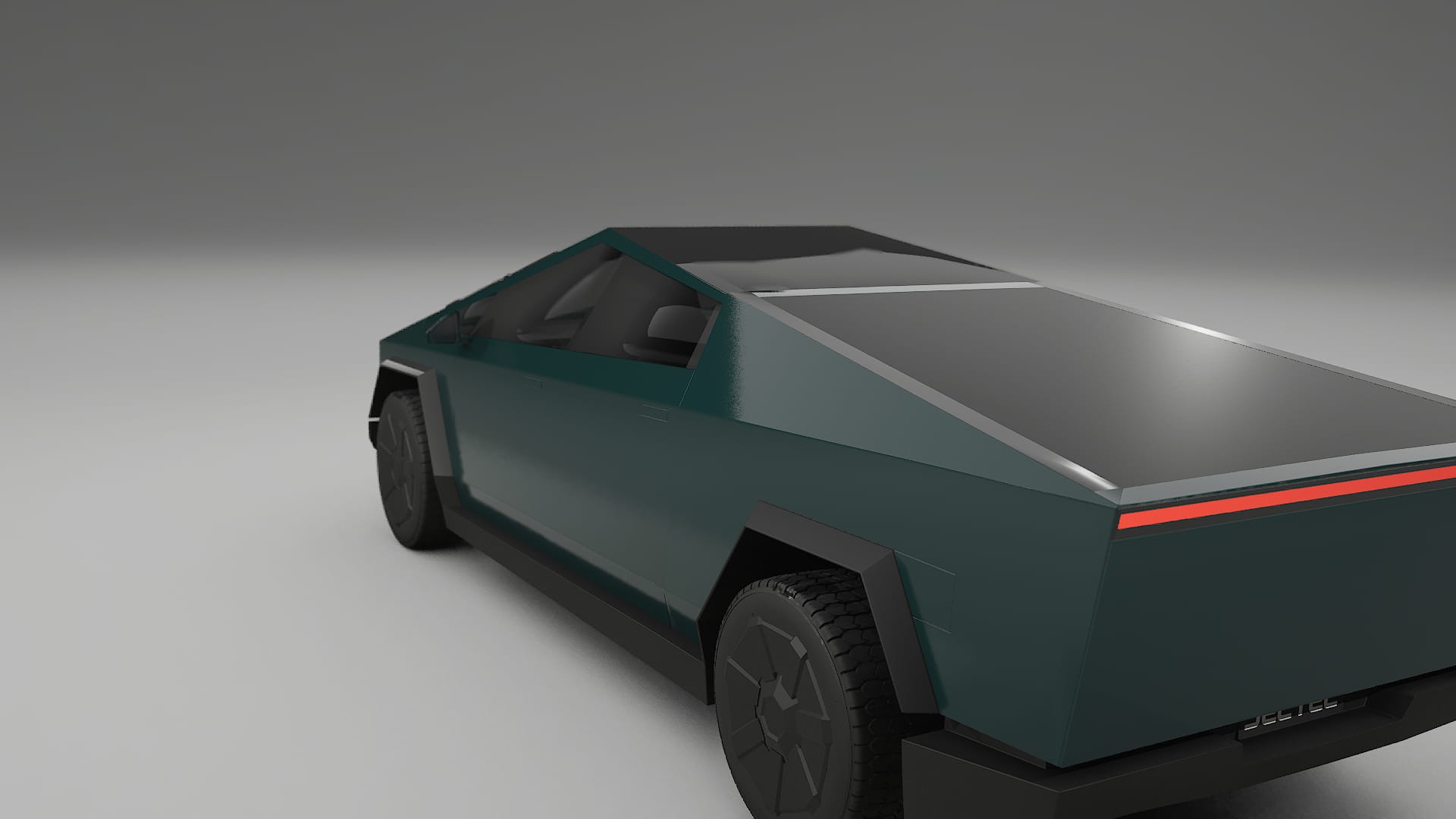 Tesla Cybertruck TPU Lakbeschermingsfolie | INFERNO Kleurveranderende PPF – Volledig Voorgesneden Kit