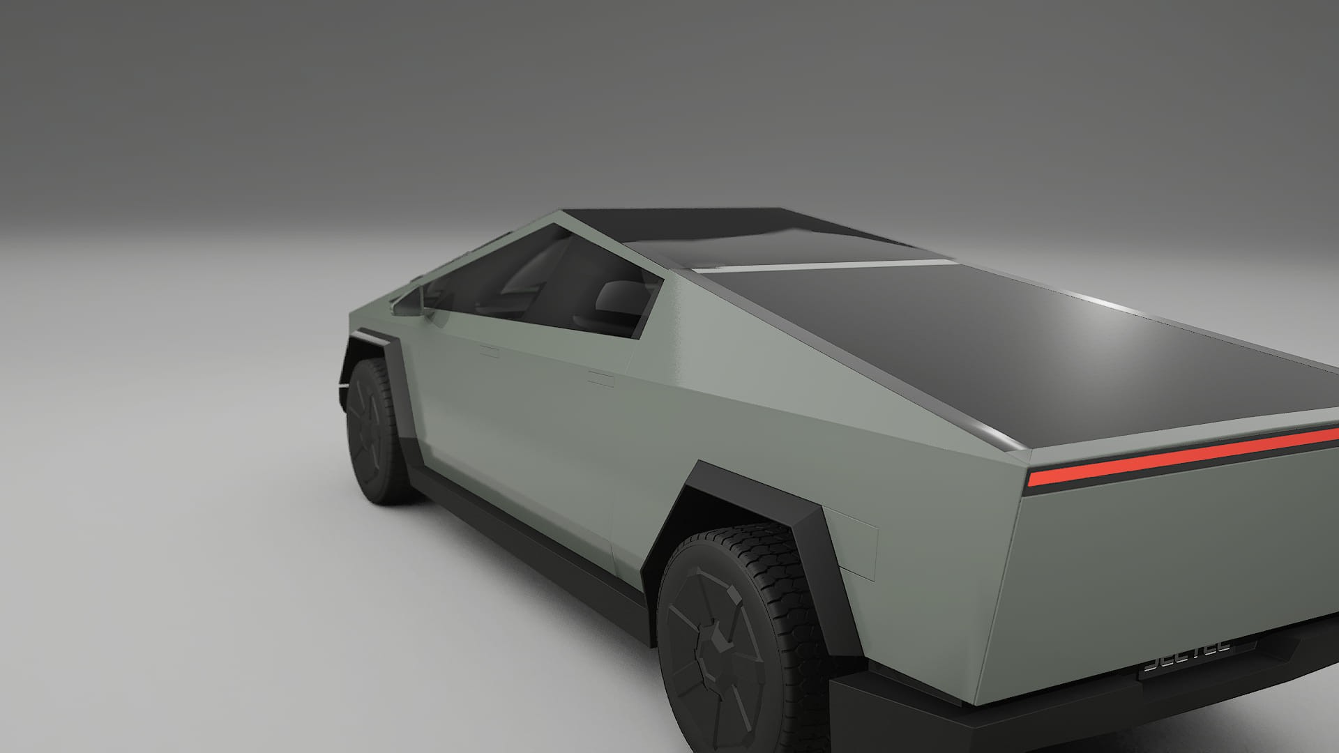 Tesla Cybertruck TPU Lakbeschermingsfolie | SLATE Kleurveranderende PPF – Volledig Voorgesneden Kit