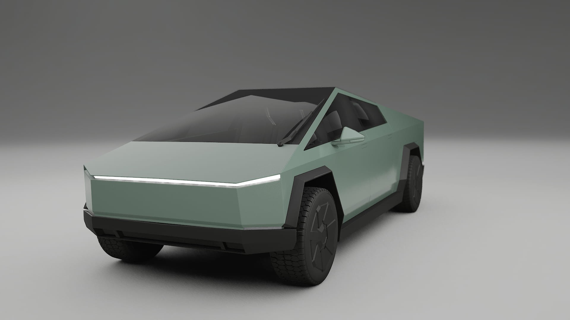 Tesla Cybertruck TPU Lakbeschermingsfolie | CINDER Kleurveranderende PPF – Volledig Voorgesneden Kit