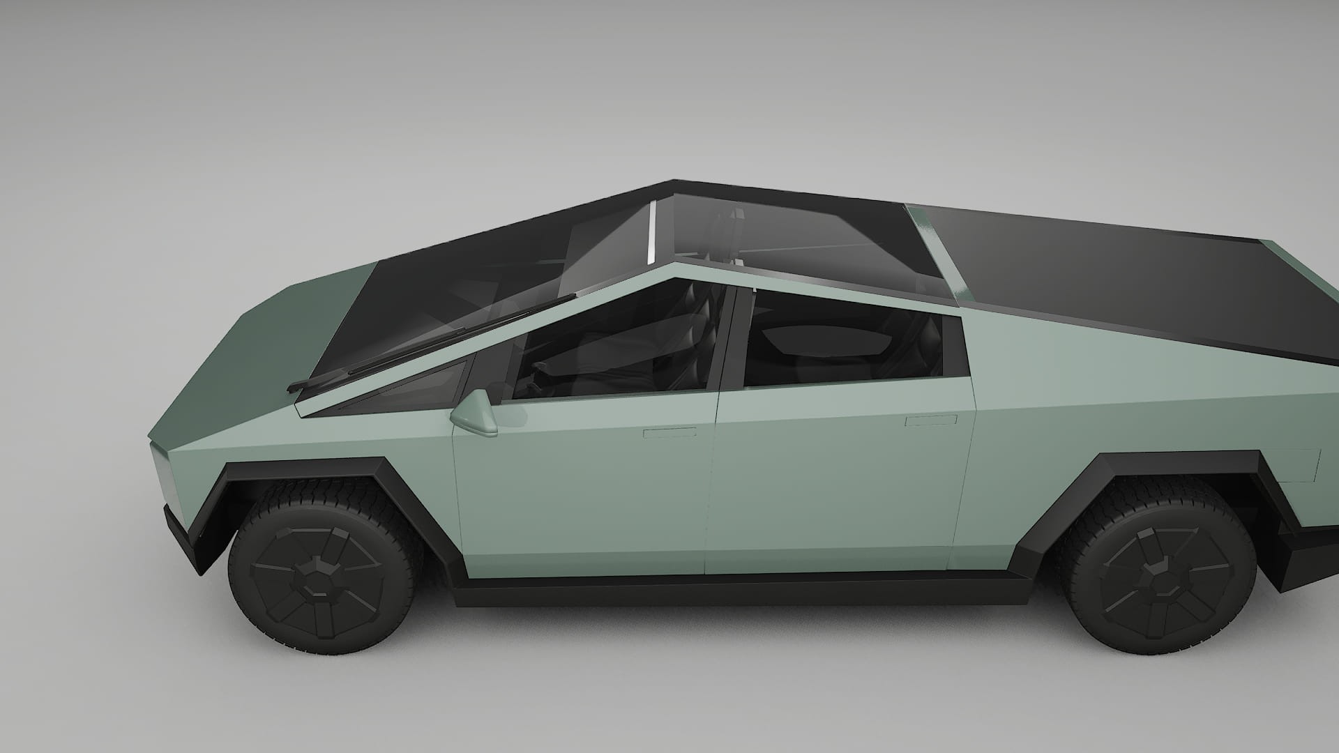 Tesla Cybertruck TPU Lakbeschermingsfolie | CINDER Kleurveranderende PPF – Volledig Voorgesneden Kit