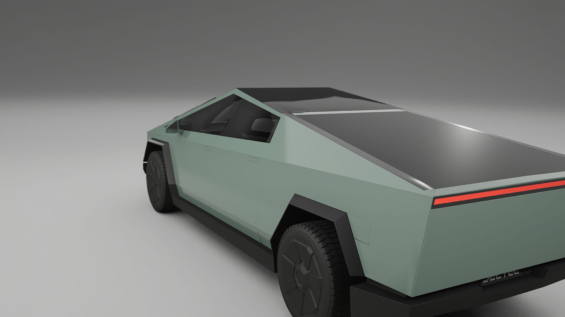 Tesla Cybertruck TPU Lakbeschermingsfolie | CINDER Kleurveranderende PPF – Volledig Voorgesneden Kit