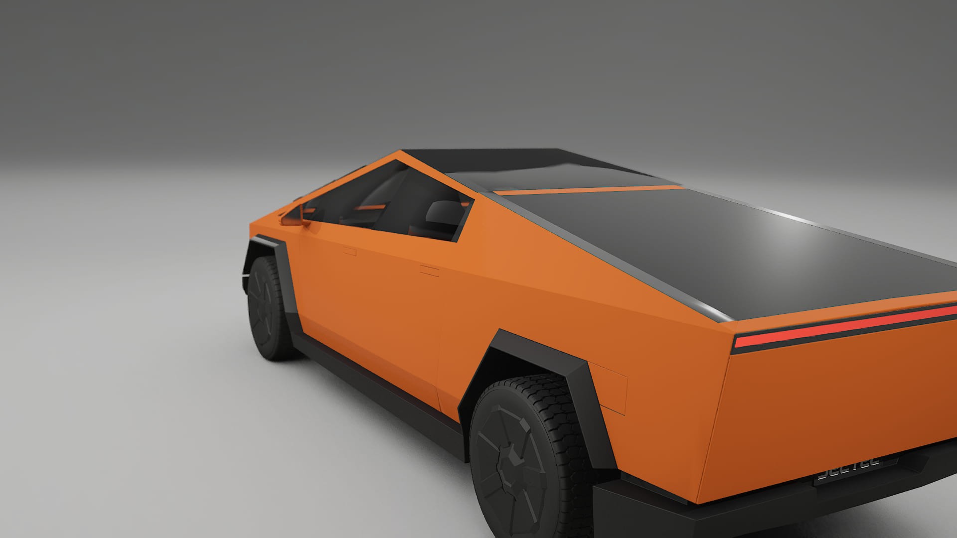 Tesla Cybertruck TPU Lakbeschermingsfolie | ROCKET Kleurveranderende PPF – Volledig Voorgesneden Kit