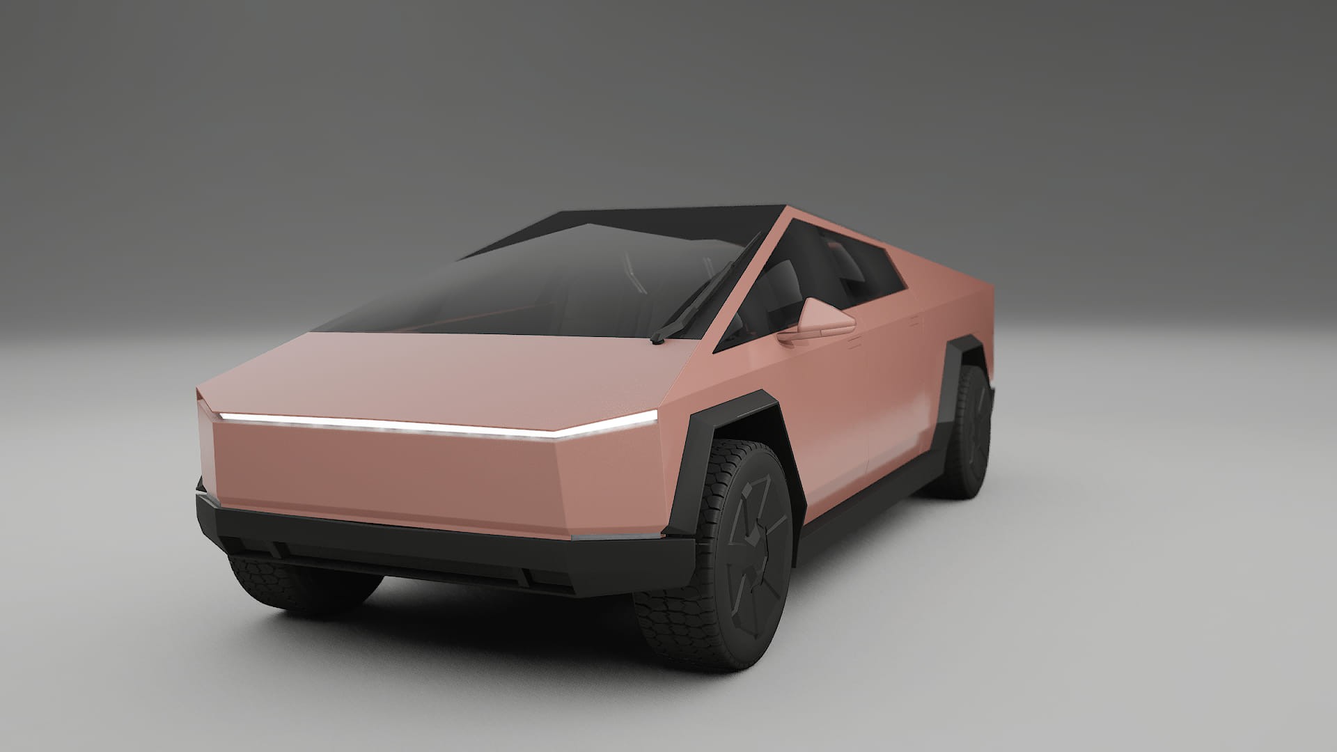Tesla Cybertruck TPU Lakbeschermingsfolie | BLUSH Kleurveranderende PPF – Volledig Voorgesneden Kit