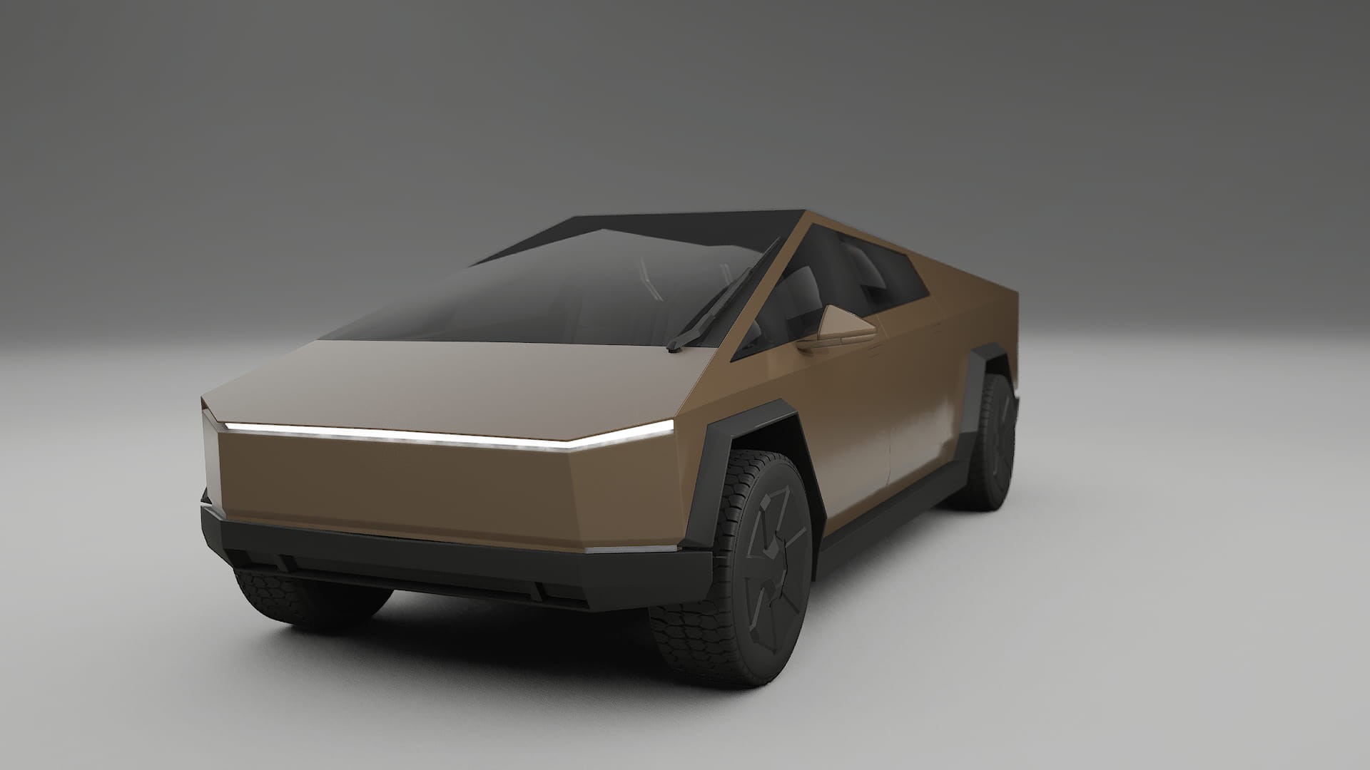 Tesla Cybertruck TPU Lakbeschermingsfolie | SAHARA Kleurveranderende PPF – Volledig Voorgesneden Kit