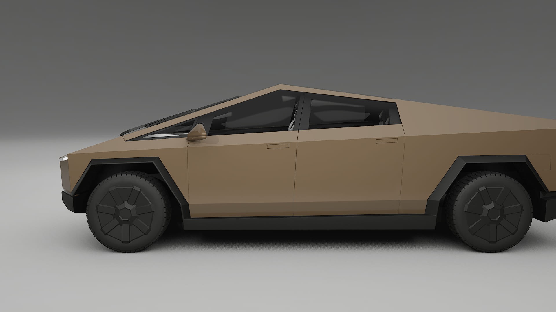 Tesla Cybertruck TPU Lakbeschermingsfolie | SAHARA Kleurveranderende PPF – Volledig Voorgesneden Kit