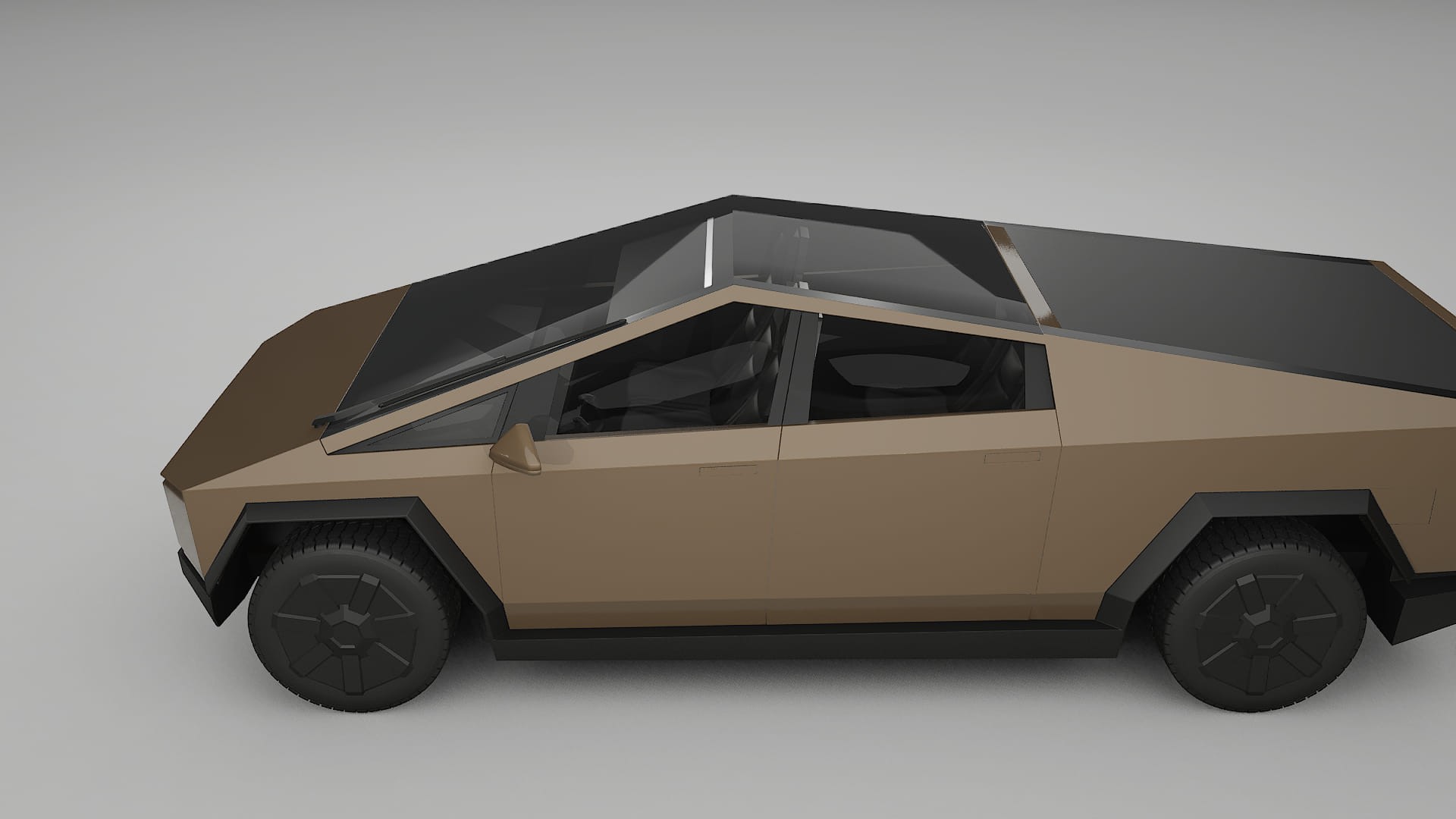 Tesla Cybertruck TPU Lakbeschermingsfolie | SAHARA Kleurveranderende PPF – Volledig Voorgesneden Kit