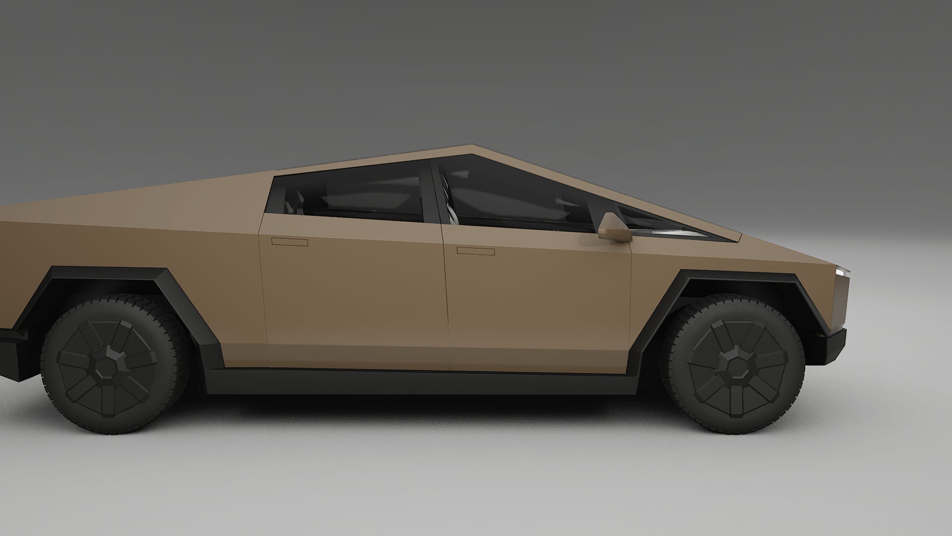 Tesla Cybertruck TPU Lakbeschermingsfolie | SAHARA Kleurveranderende PPF – Volledig Voorgesneden Kit