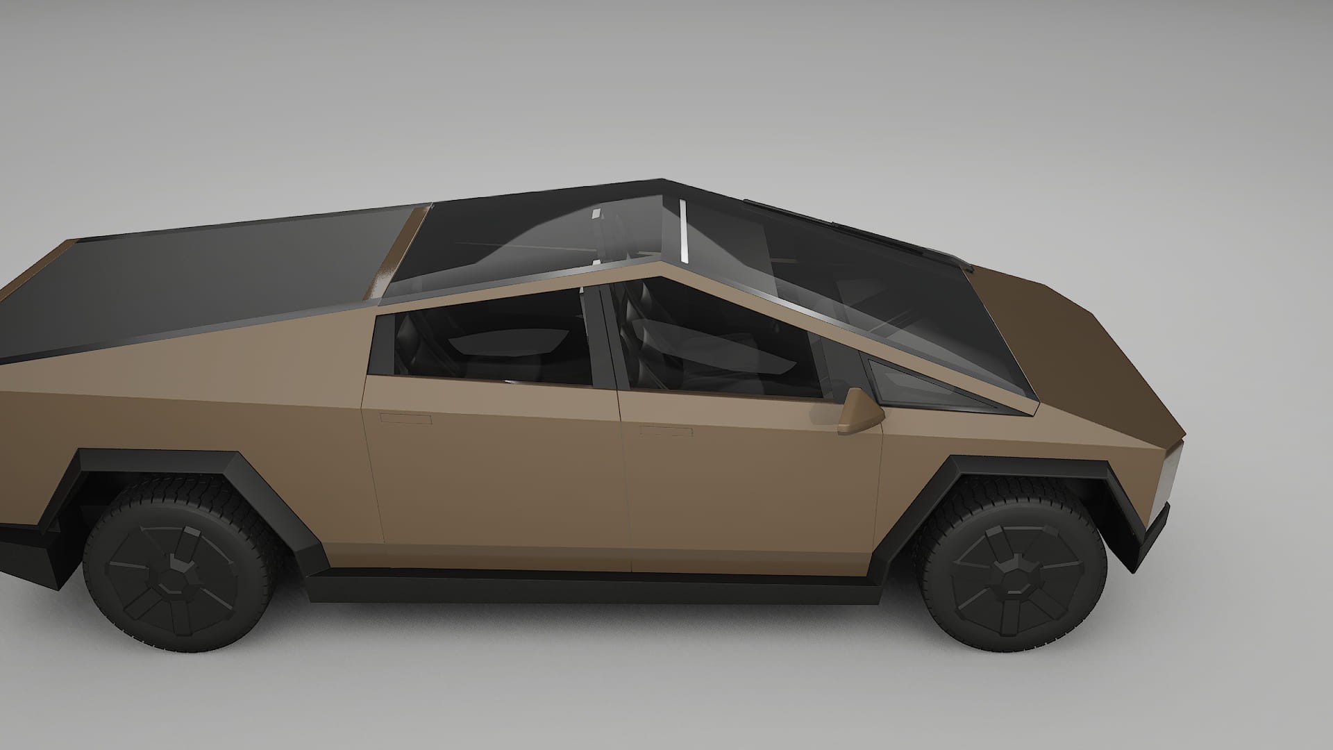 Tesla Cybertruck TPU Lakbeschermingsfolie | SAHARA Kleurveranderende PPF – Volledig Voorgesneden Kit