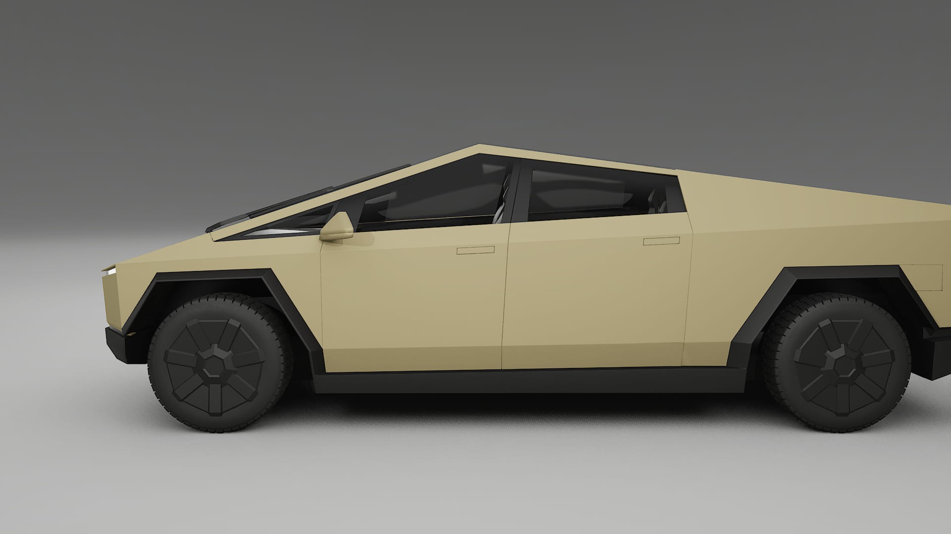 Tesla Cybertruck TPU Lakbeschermingsfolie | SAND Kleurveranderende PPF – Volledig Voorgesneden Kit