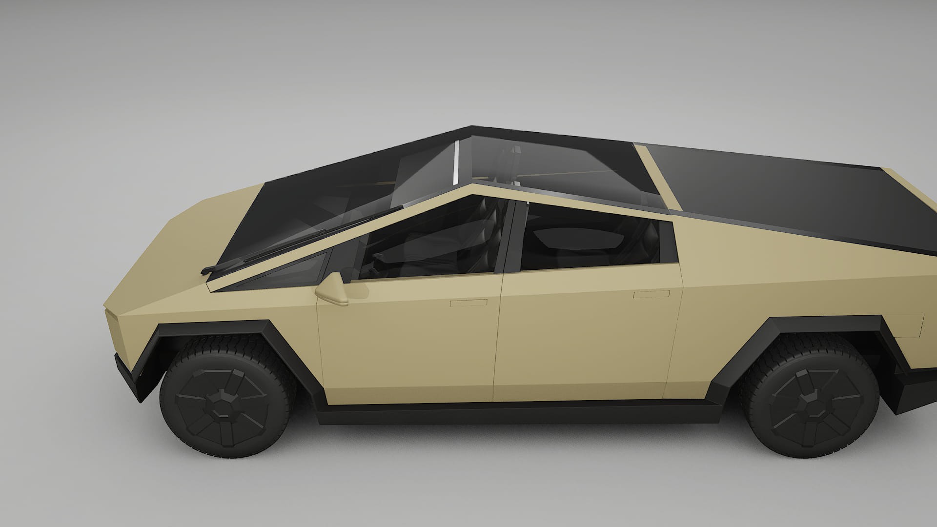 Tesla Cybertruck TPU Lakbeschermingsfolie | SAND Kleurveranderende PPF – Volledig Voorgesneden Kit