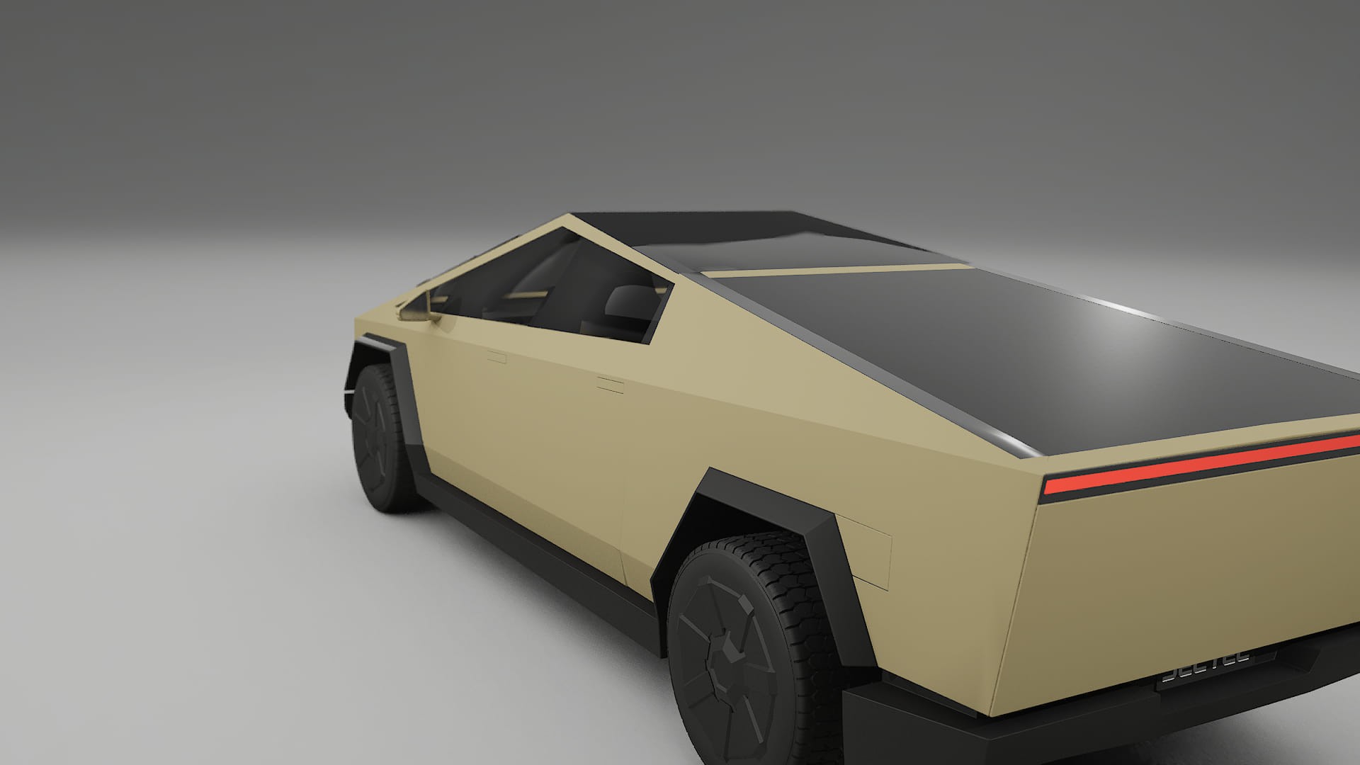 Tesla Cybertruck TPU Lakbeschermingsfolie | SAND Kleurveranderende PPF – Volledig Voorgesneden Kit