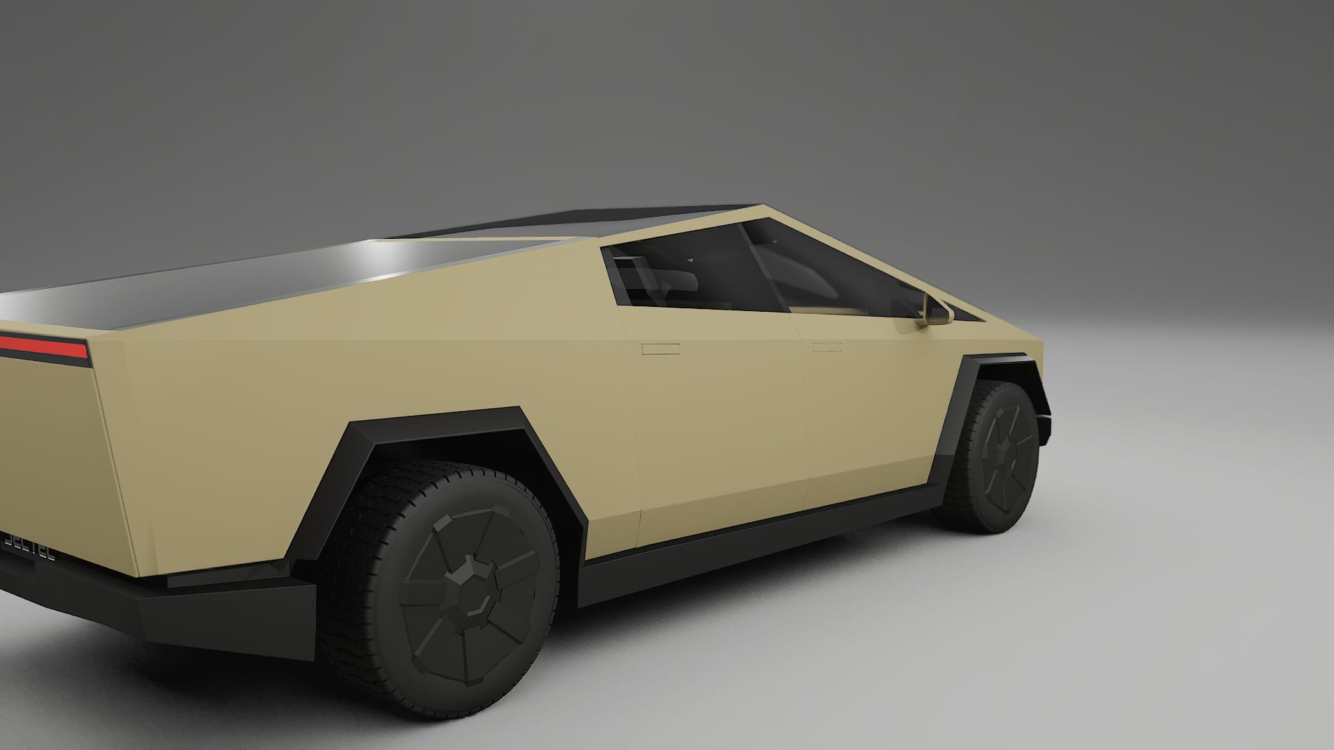 Tesla Cybertruck TPU Lakbeschermingsfolie | SAND Kleurveranderende PPF – Volledig Voorgesneden Kit