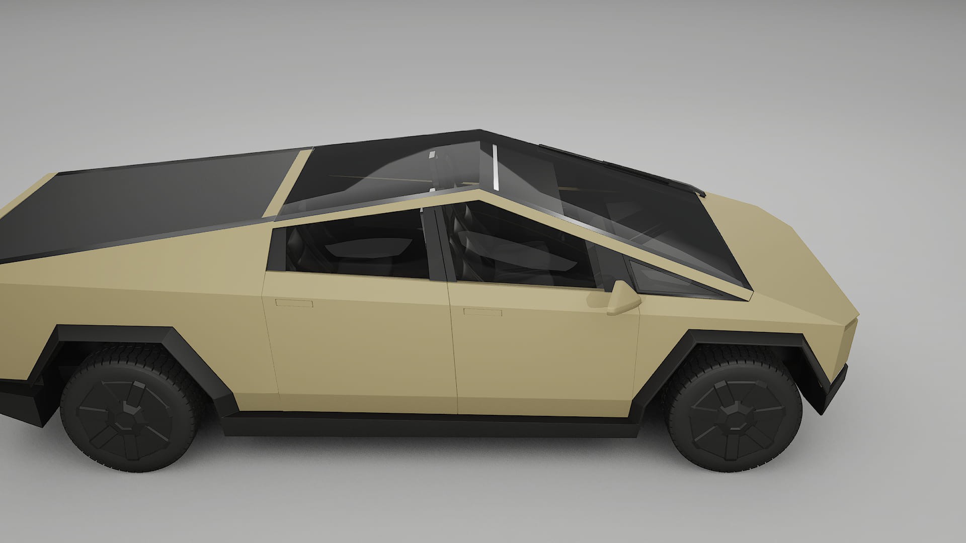 Tesla Cybertruck TPU Lakbeschermingsfolie | SAND Kleurveranderende PPF – Volledig Voorgesneden Kit