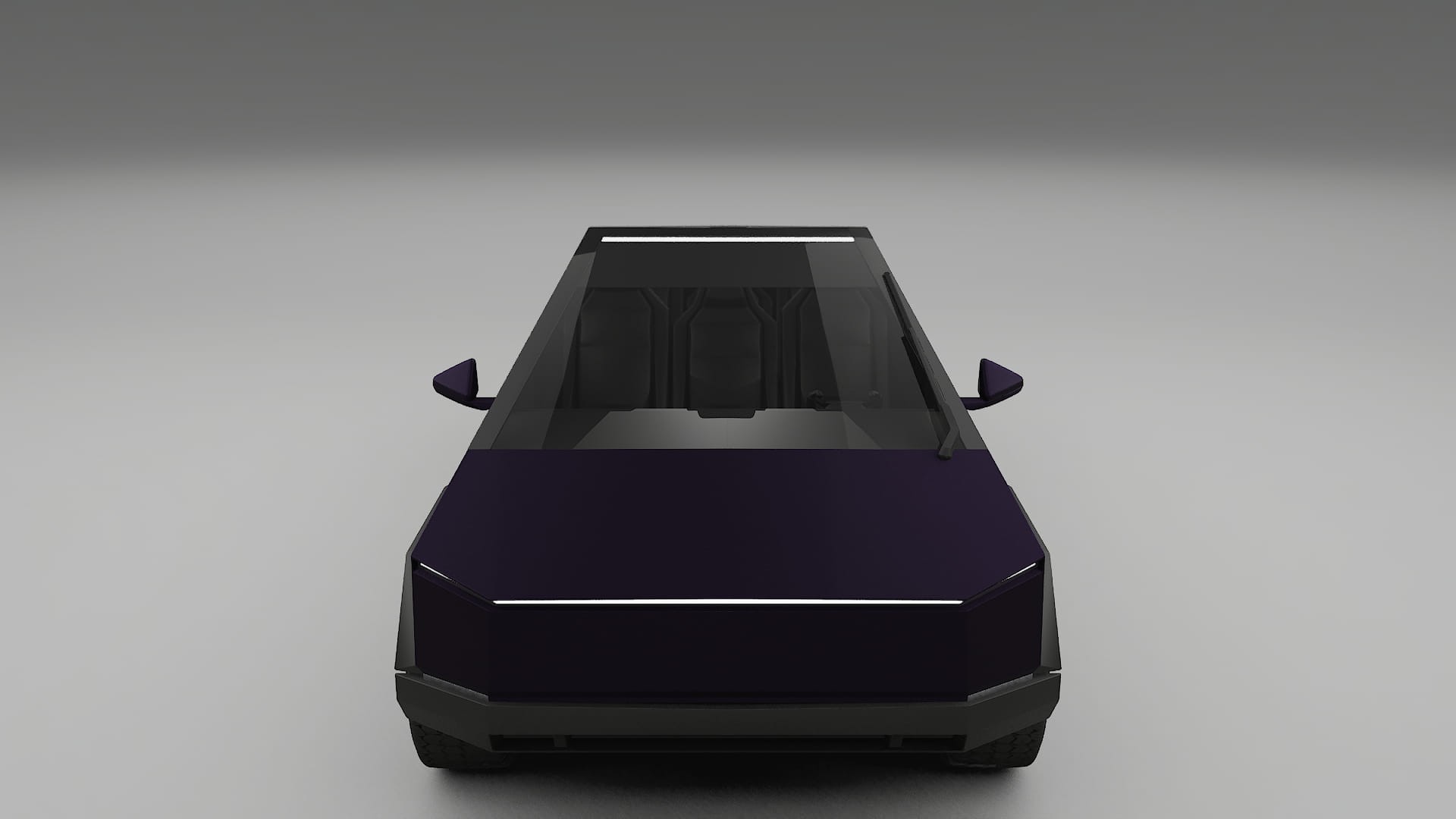 Tesla Cybertruck TPU Lakbeschermingsfolie | VIOLET Kleurveranderende PPF – Volledig Voorgesneden Kit