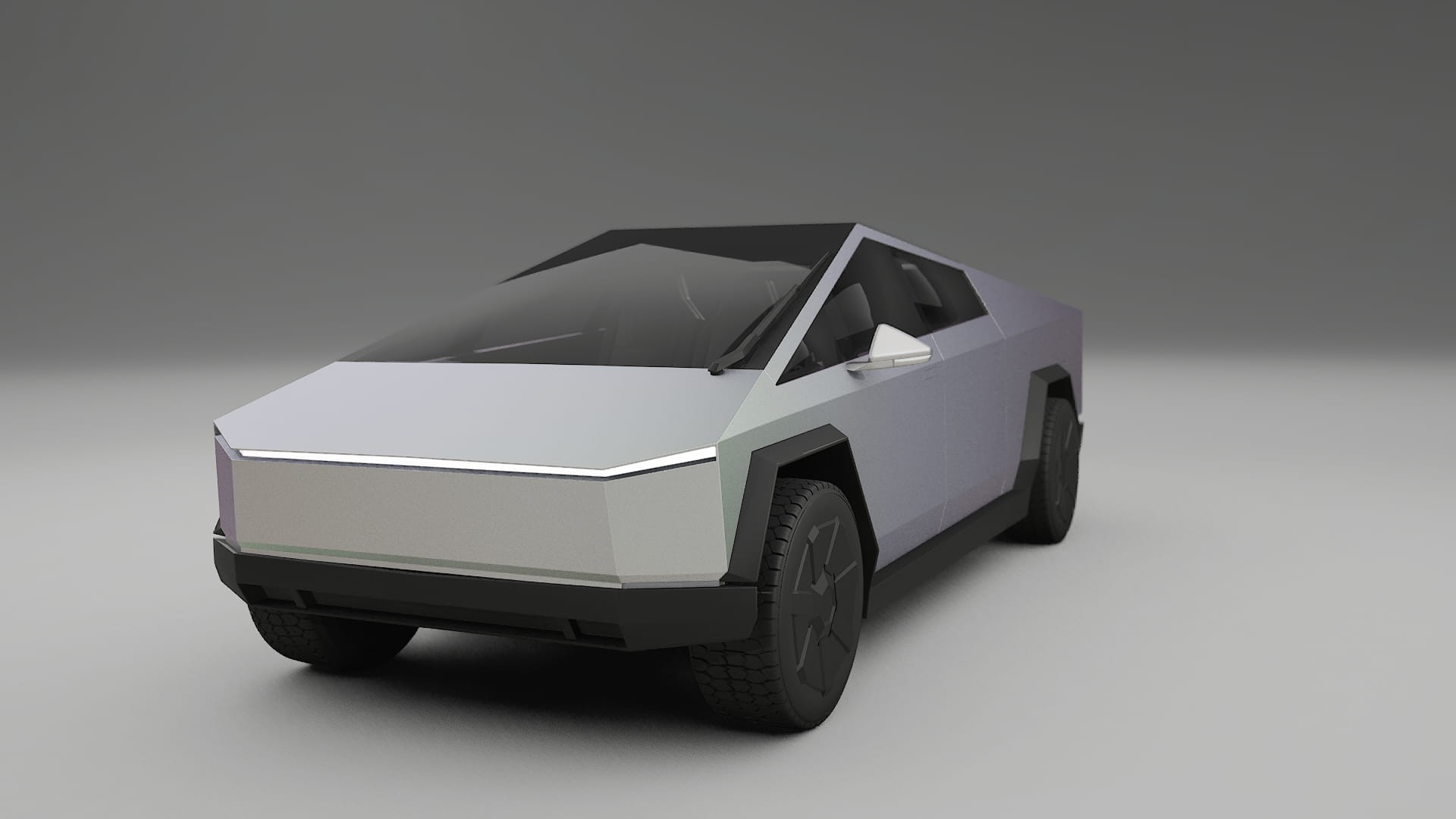 Tesla Cybertruck TPU Lakbeschermingsfolie | NEBULA Kleurveranderende PPF – Volledig Voorgesneden Kit