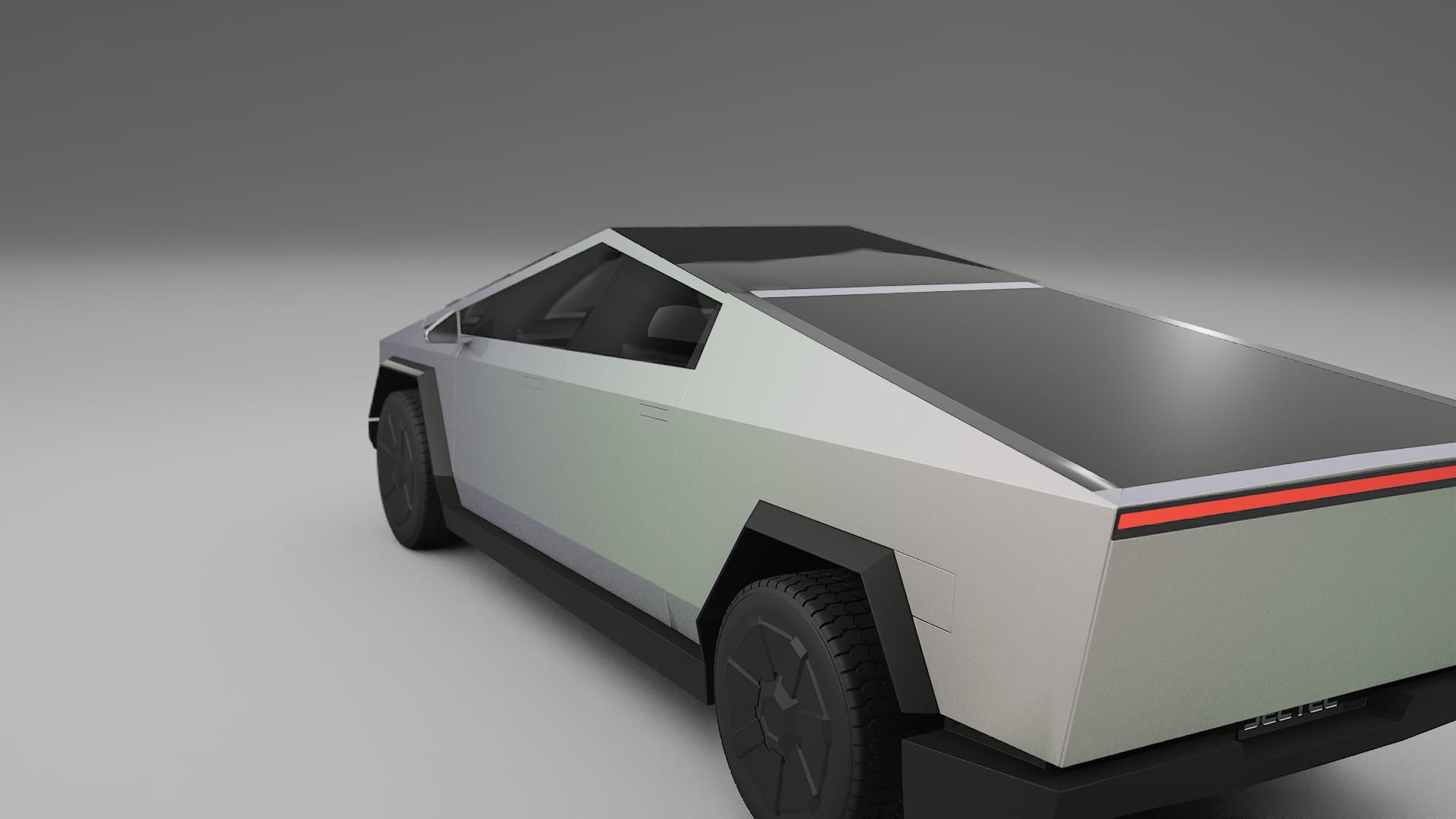 Tesla Cybertruck TPU Lakbeschermingsfolie | NEBULA Kleurveranderende PPF – Volledig Voorgesneden Kit