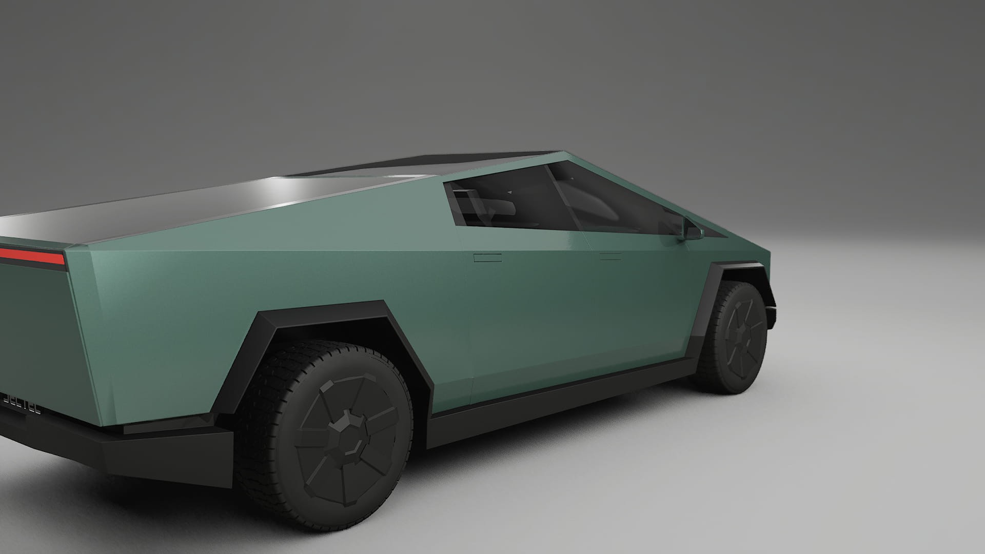 Tesla Cybertruck TPU Lakbeschermingsfolie | EVERGREEN Kleurveranderende PPF – Volledig Voorgesneden Kit