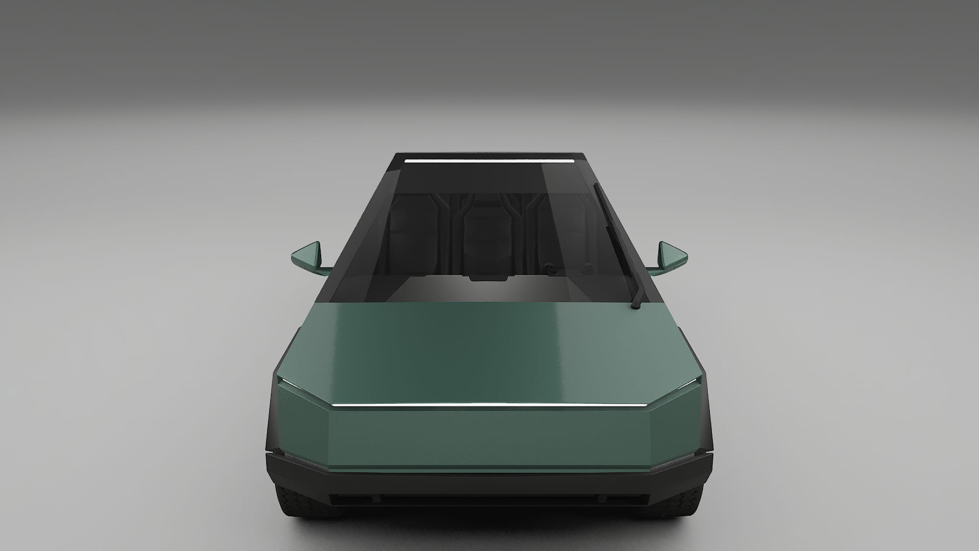 Tesla Cybertruck TPU Lakbeschermingsfolie | EVERGREEN Kleurveranderende PPF – Volledig Voorgesneden Kit