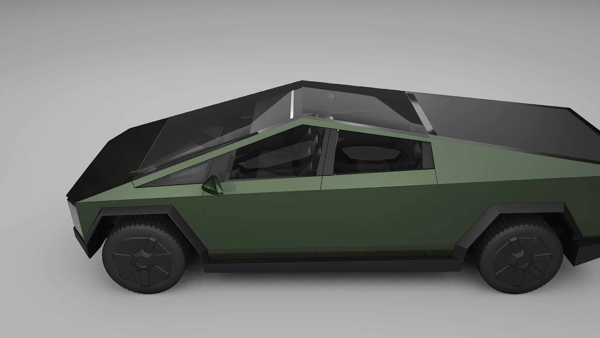 Tesla Cybertruck TPU Lakbeschermingsfolie | LAGOON Kleurveranderende PPF – Volledig Voorgesneden Kit