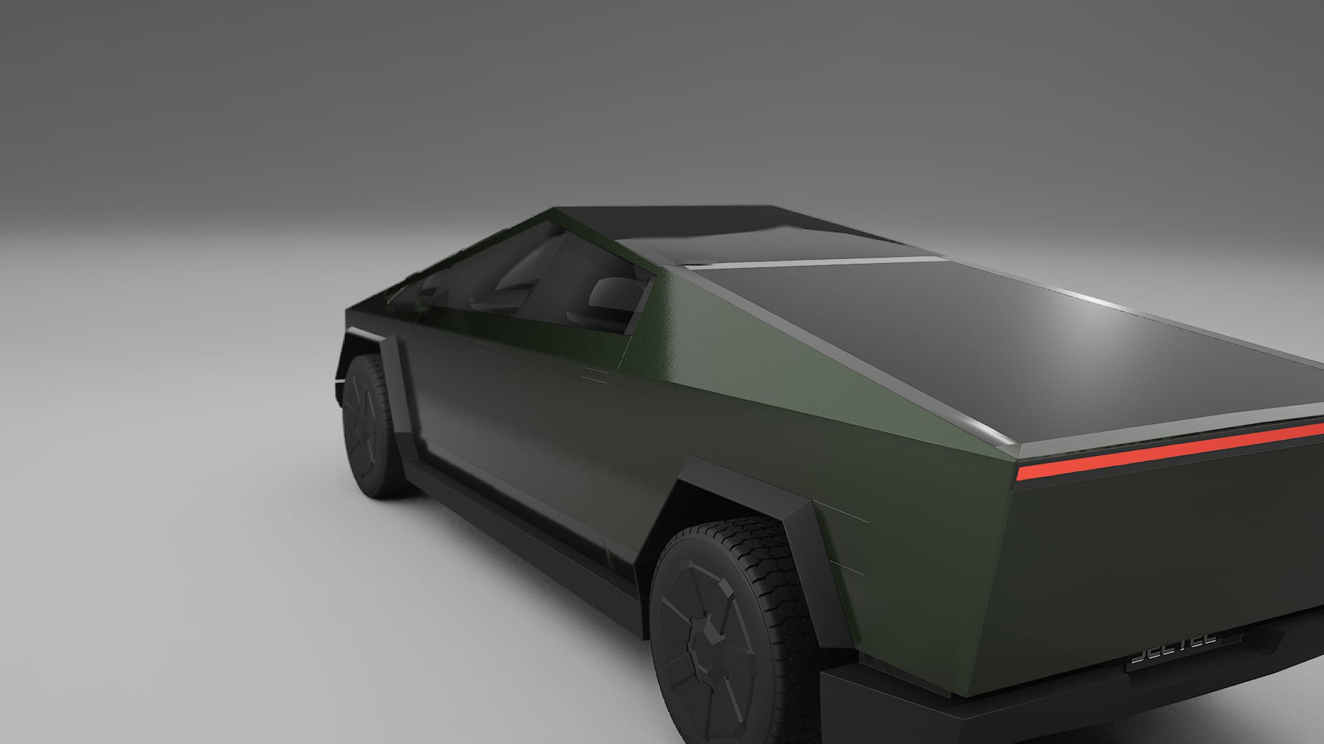 Tesla Cybertruck TPU Lakbeschermingsfolie | LAGOON Kleurveranderende PPF – Volledig Voorgesneden Kit