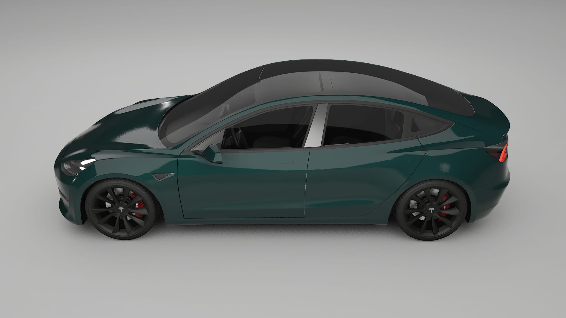 Tesla Model3 TPU Lakbeschermingsfolie | INFERNO Kleurveranderende PPF – Volledig Voorgesneden Kit