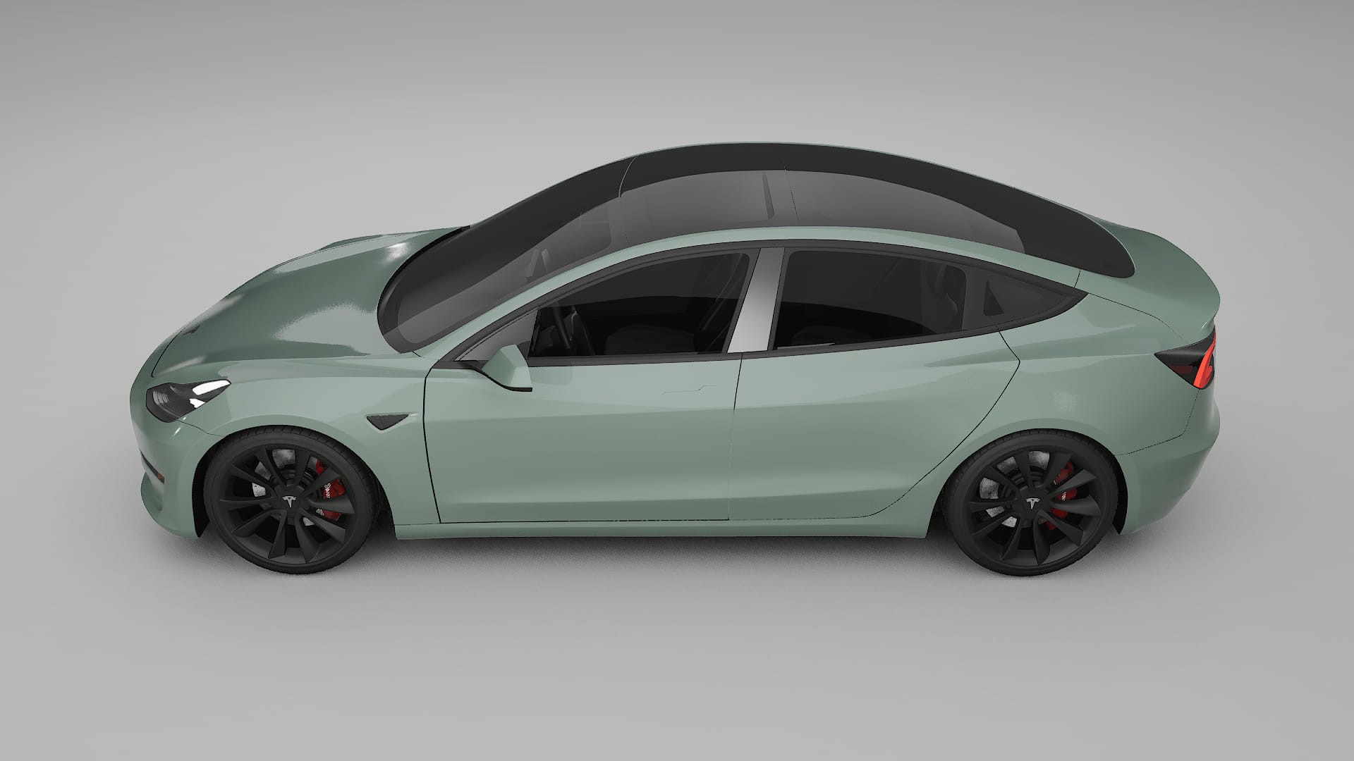 Tesla Model3 TPU Lakbeschermingsfolie | CINDER Kleurveranderende PPF – Volledig Voorgesneden Kit