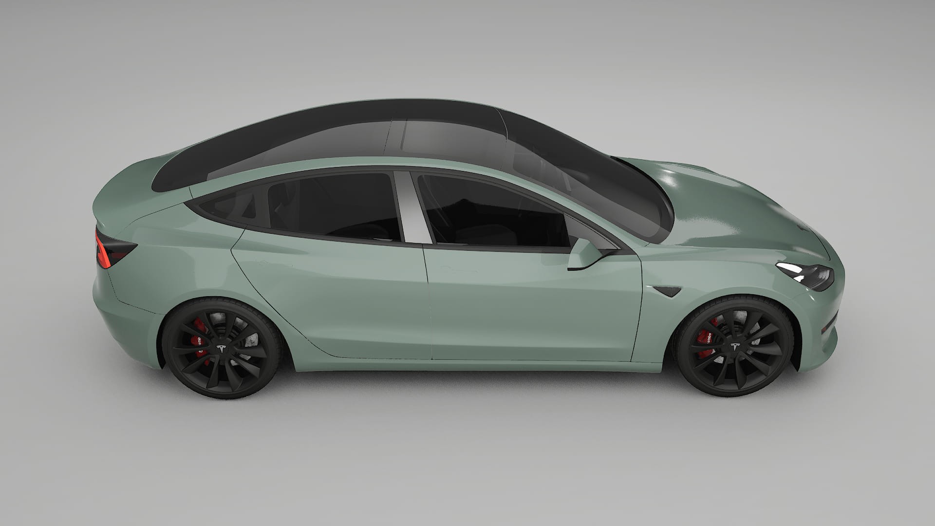 Tesla Model3 TPU Lakbeschermingsfolie | CINDER Kleurveranderende PPF – Volledig Voorgesneden Kit