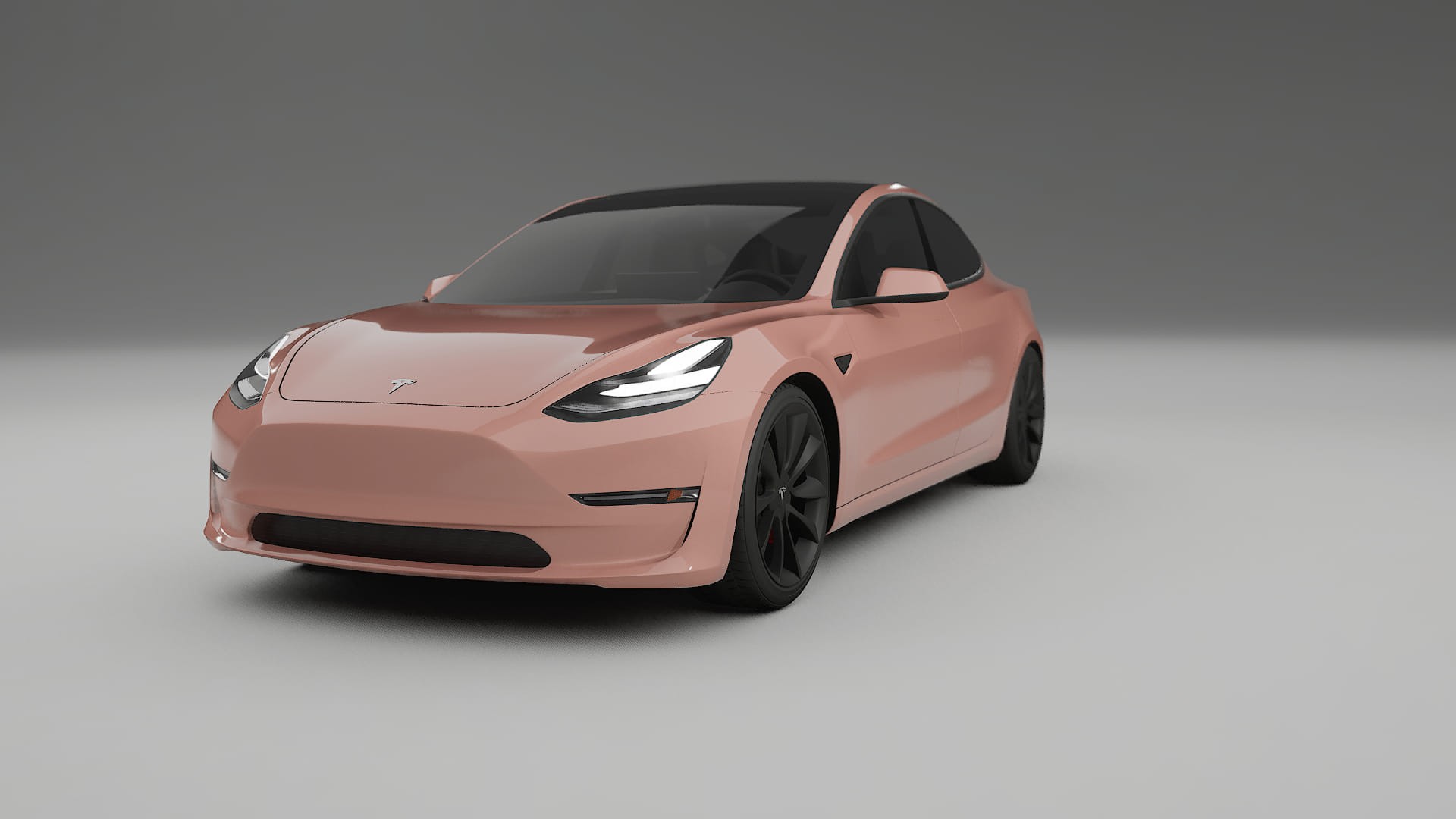 Tesla Model3 TPU Lakbeschermingsfolie | BLUSH Kleurveranderende PPF – Volledig Voorgesneden Kit