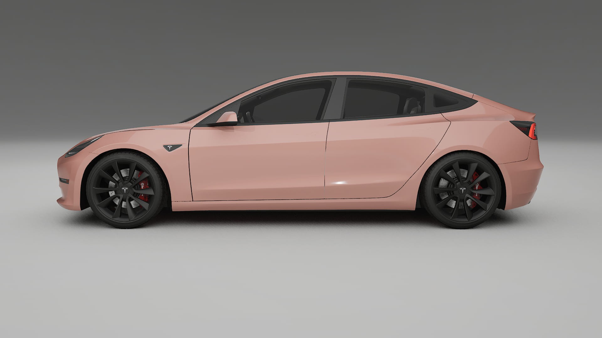 Tesla Model3 TPU Lakbeschermingsfolie | BLUSH Kleurveranderende PPF – Volledig Voorgesneden Kit