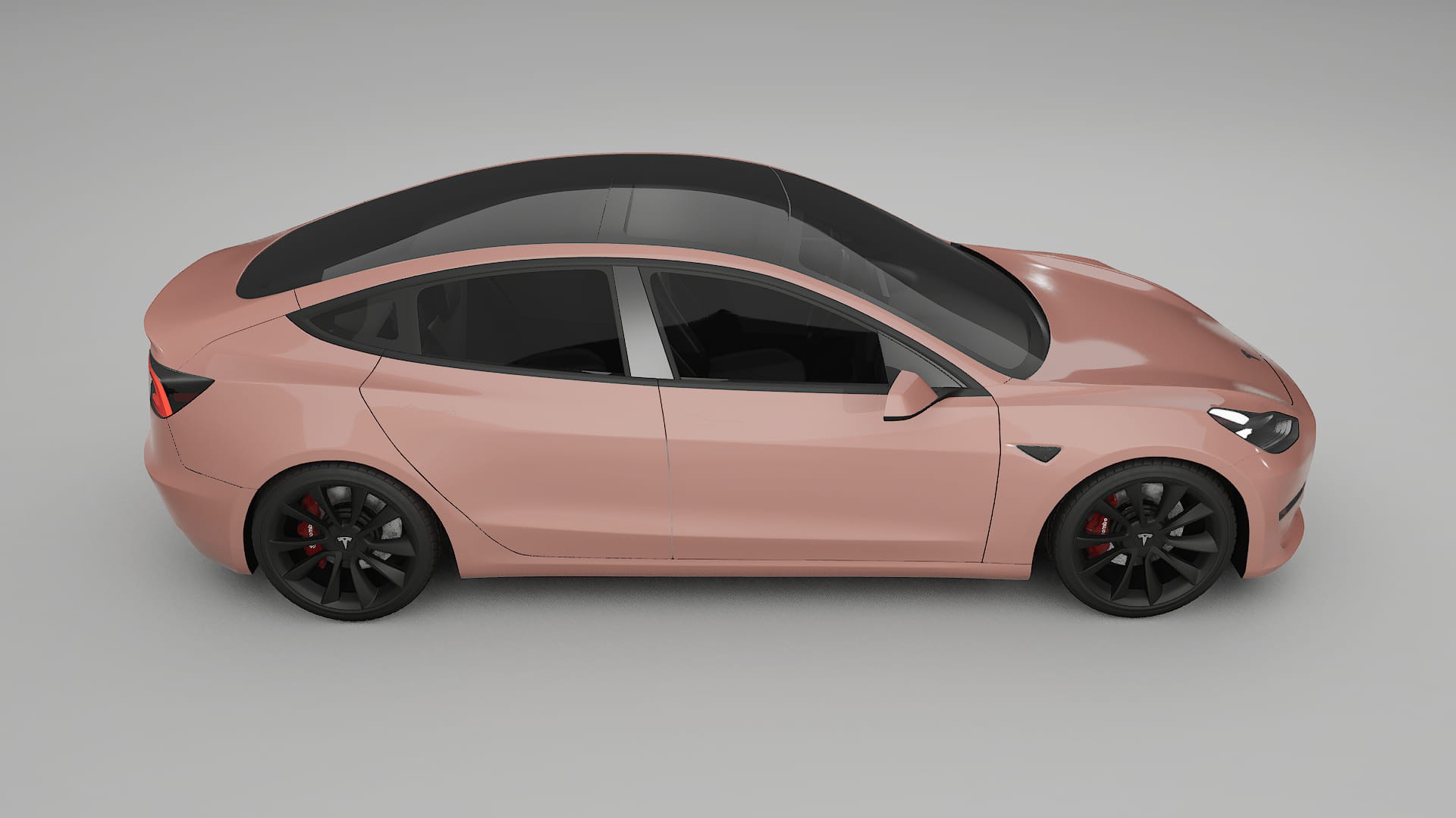 Tesla Model3 TPU Lakbeschermingsfolie | BLUSH Kleurveranderende PPF – Volledig Voorgesneden Kit