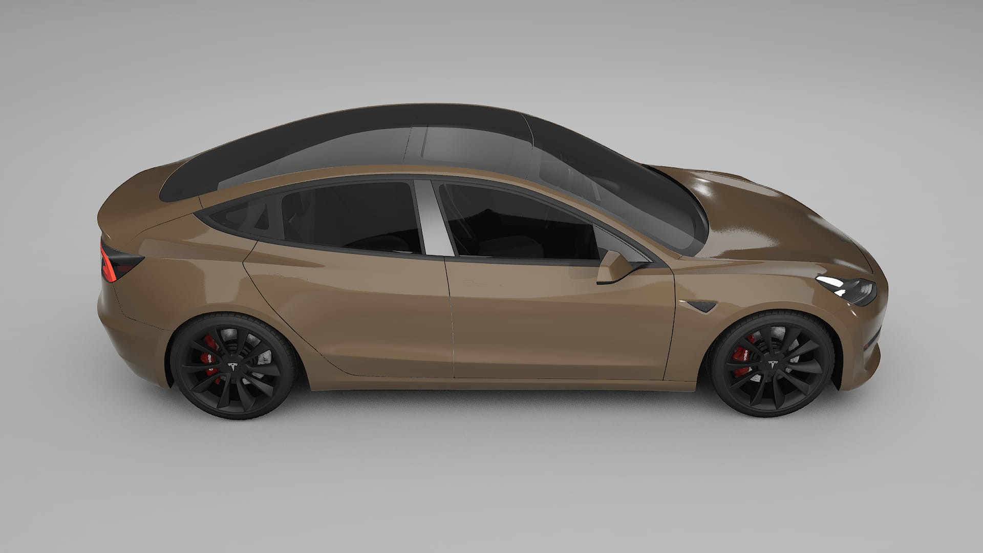 Tesla Model3 TPU Lakbeschermingsfolie | SAHARA Kleurveranderende PPF – Volledig Voorgesneden Kit