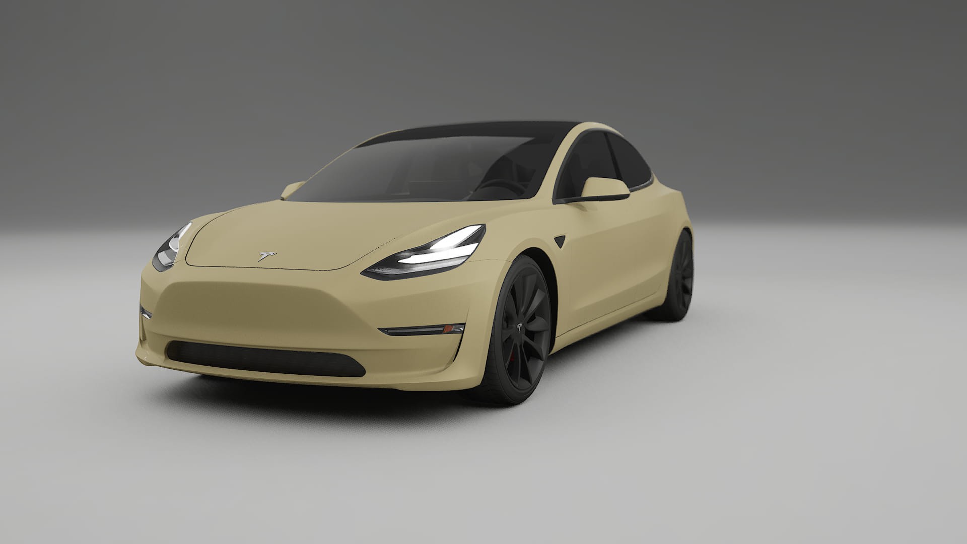 Tesla Model3 TPU Lakbeschermingsfolie | SAND Kleurveranderende PPF – Volledig Voorgesneden Kit