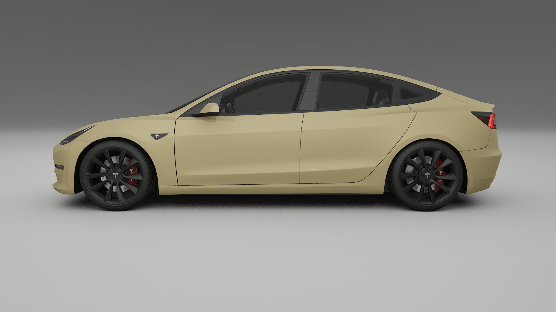 Tesla Model3 TPU Lakbeschermingsfolie | SAND Kleurveranderende PPF – Volledig Voorgesneden Kit