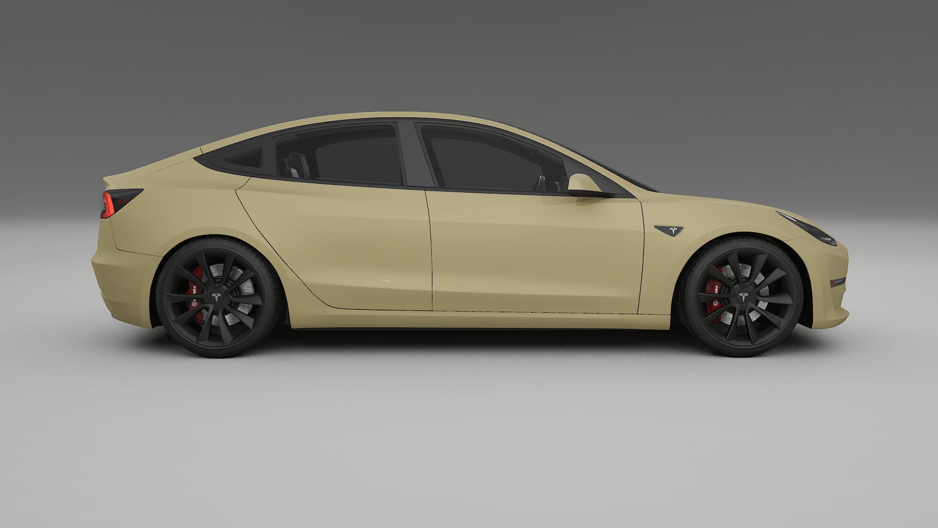 Tesla Model3 TPU Lakbeschermingsfolie | SAND Kleurveranderende PPF – Volledig Voorgesneden Kit