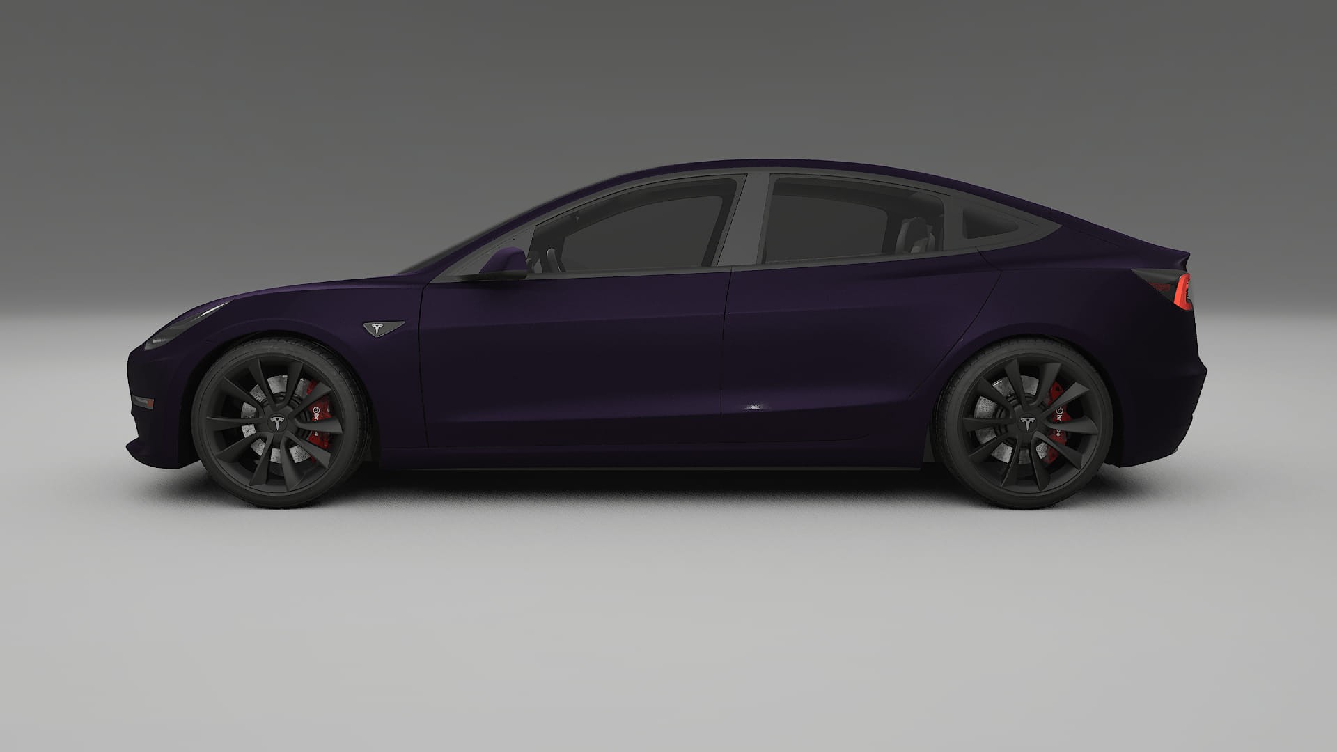 Tesla Model3 TPU Lakbeschermingsfolie | VIOLET Kleurveranderende PPF – Volledig Voorgesneden Kit