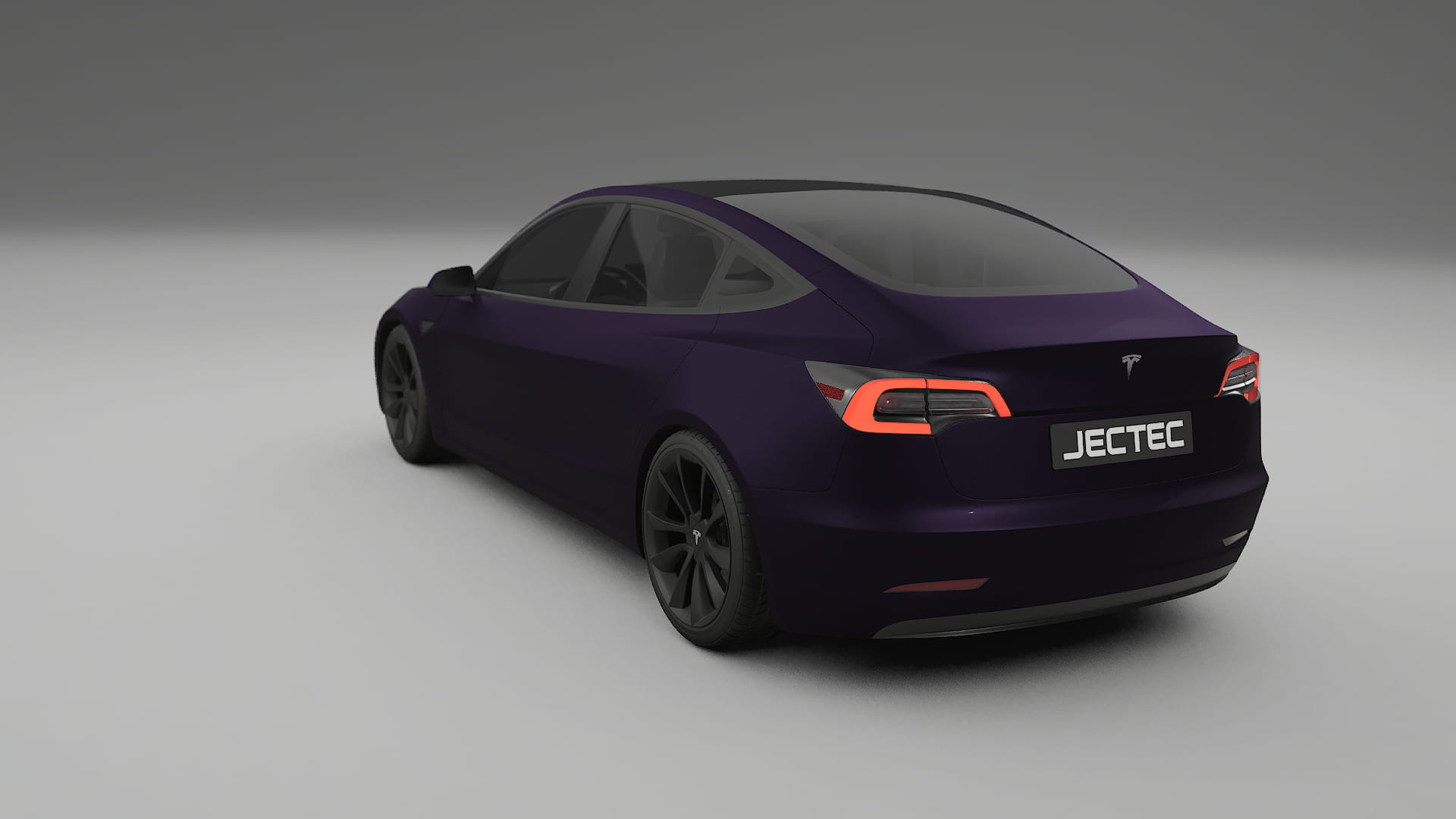 Tesla Model3 TPU Lakbeschermingsfolie | VIOLET Kleurveranderende PPF – Volledig Voorgesneden Kit