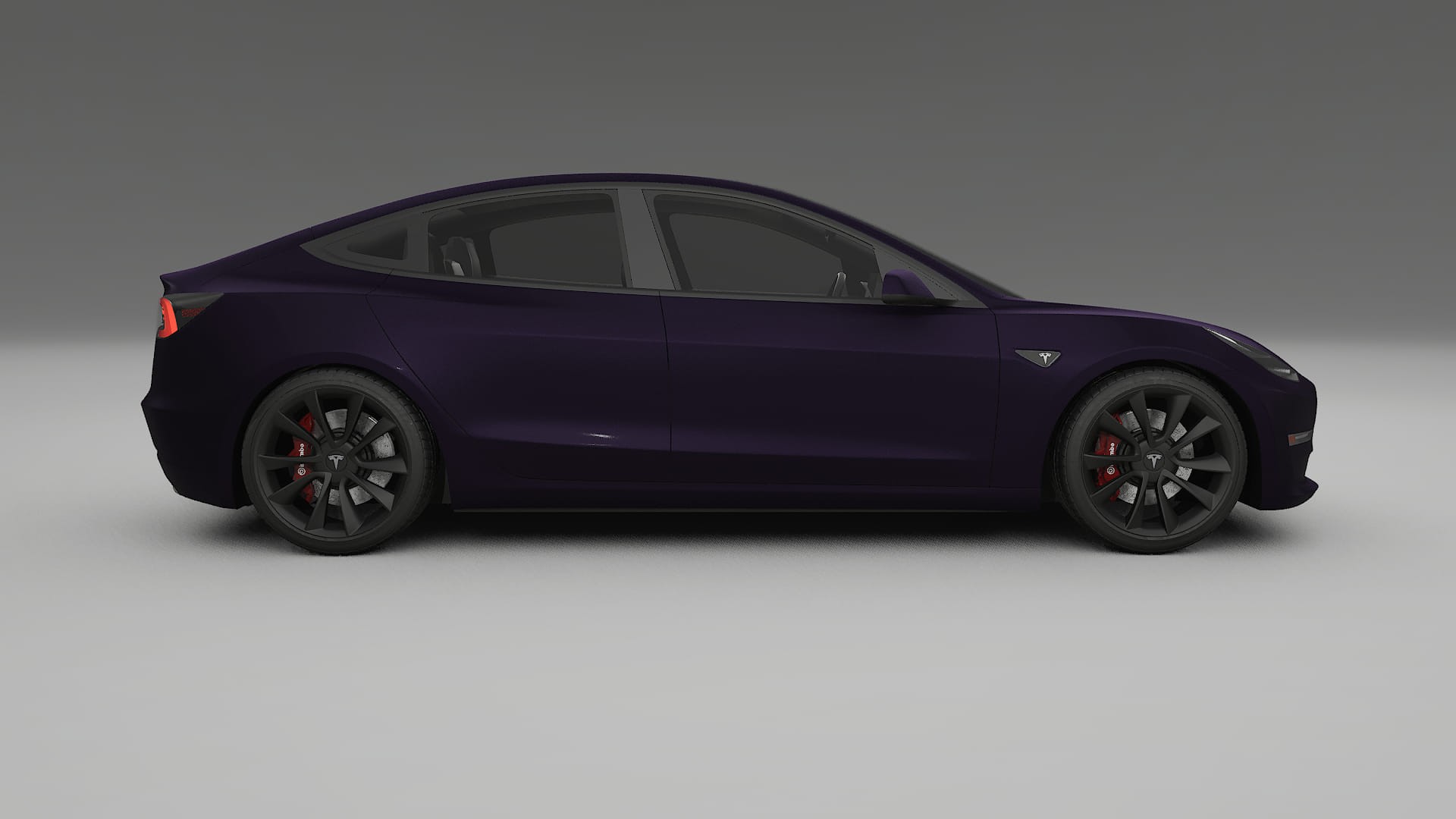 Tesla Model3 TPU Lakbeschermingsfolie | VIOLET Kleurveranderende PPF – Volledig Voorgesneden Kit