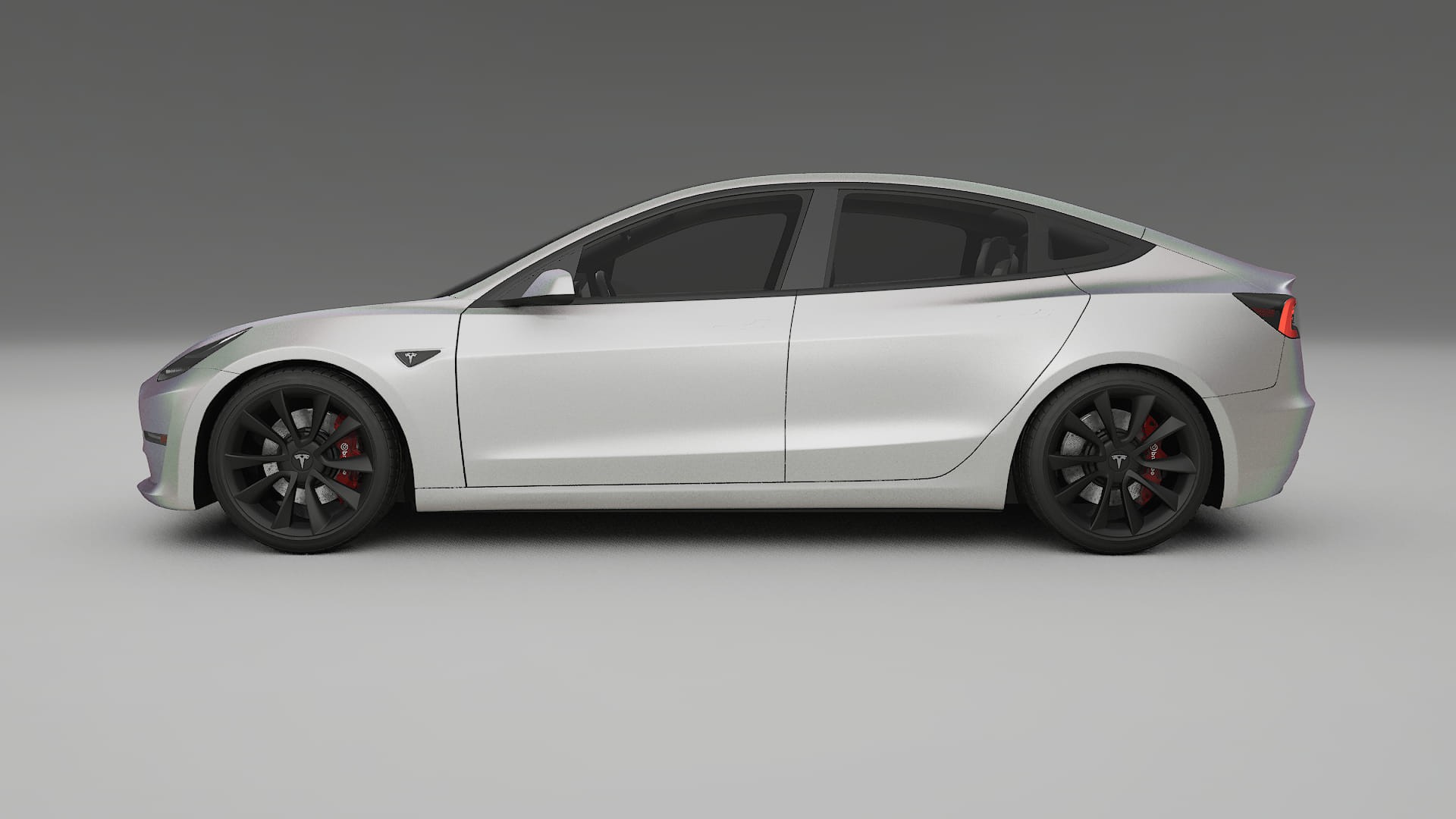 Tesla Model3 TPU Lakbeschermingsfolie | NEBULA Kleurveranderende PPF – Volledig Voorgesneden Kit