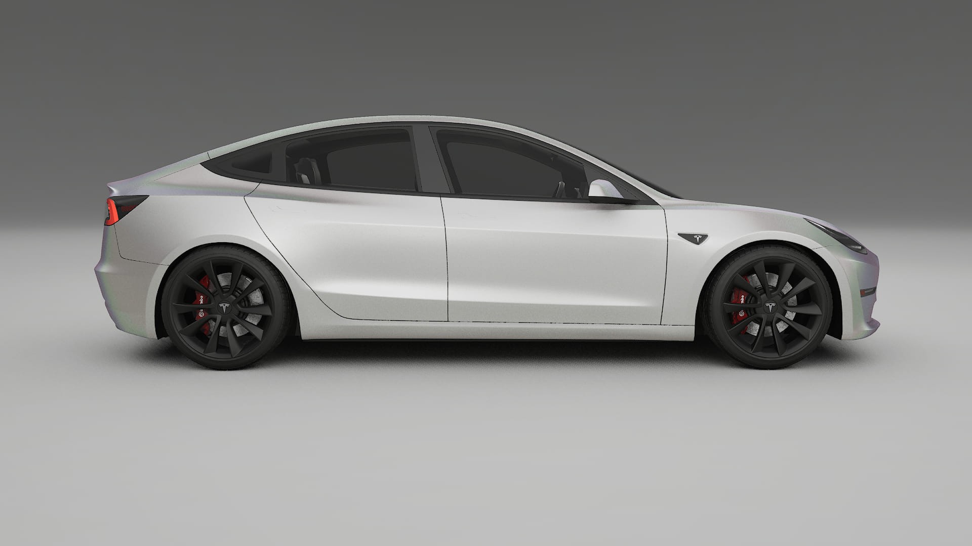 Tesla Model3 TPU Lakbeschermingsfolie | NEBULA Kleurveranderende PPF – Volledig Voorgesneden Kit