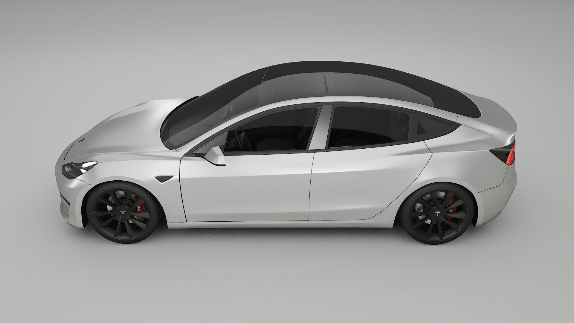 Tesla Model3 TPU Lakbeschermingsfolie | OPAL Kleurveranderende PPF – Volledig Voorgesneden Kit