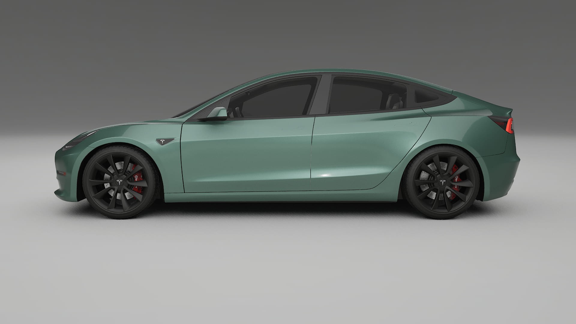 Tesla Model3 TPU Lakbeschermingsfolie | EVERGREEN Kleurveranderende PPF – Volledig Voorgesneden Kit