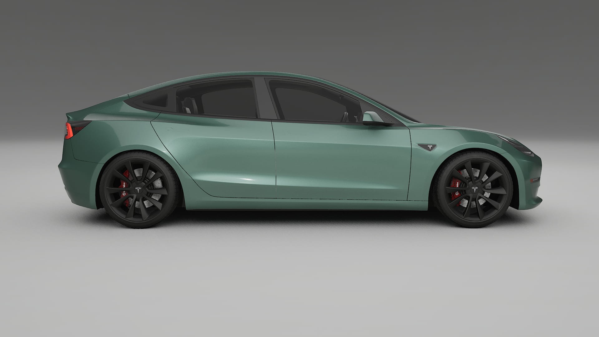 Tesla Model3 TPU Lakbeschermingsfolie | EVERGREEN Kleurveranderende PPF – Volledig Voorgesneden Kit
