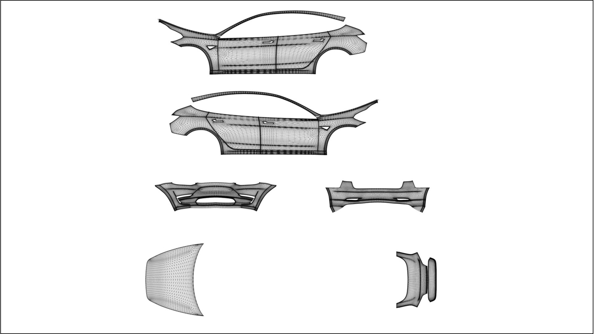Tesla Model3 TPU Lakbeschermingsfolie | FORGED S Kleurveranderende PPF – Volledig Voorgesneden Kit