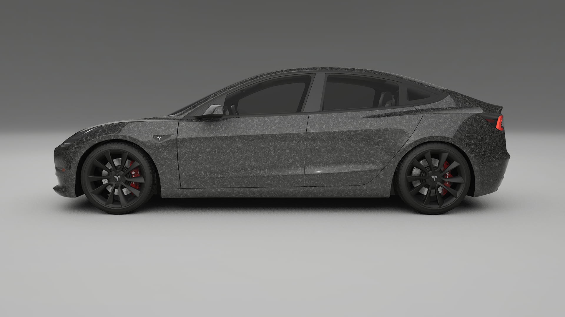 Tesla Model3 TPU Lakbeschermingsfolie | FORGED S Kleurveranderende PPF – Volledig Voorgesneden Kit