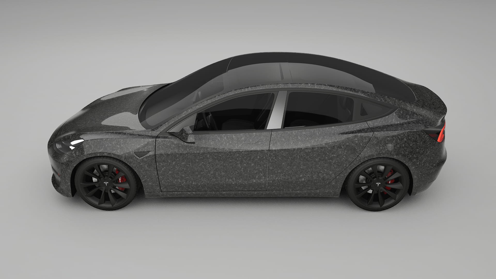 Tesla Model3 TPU Lakbeschermingsfolie | FORGED S Kleurveranderende PPF – Volledig Voorgesneden Kit