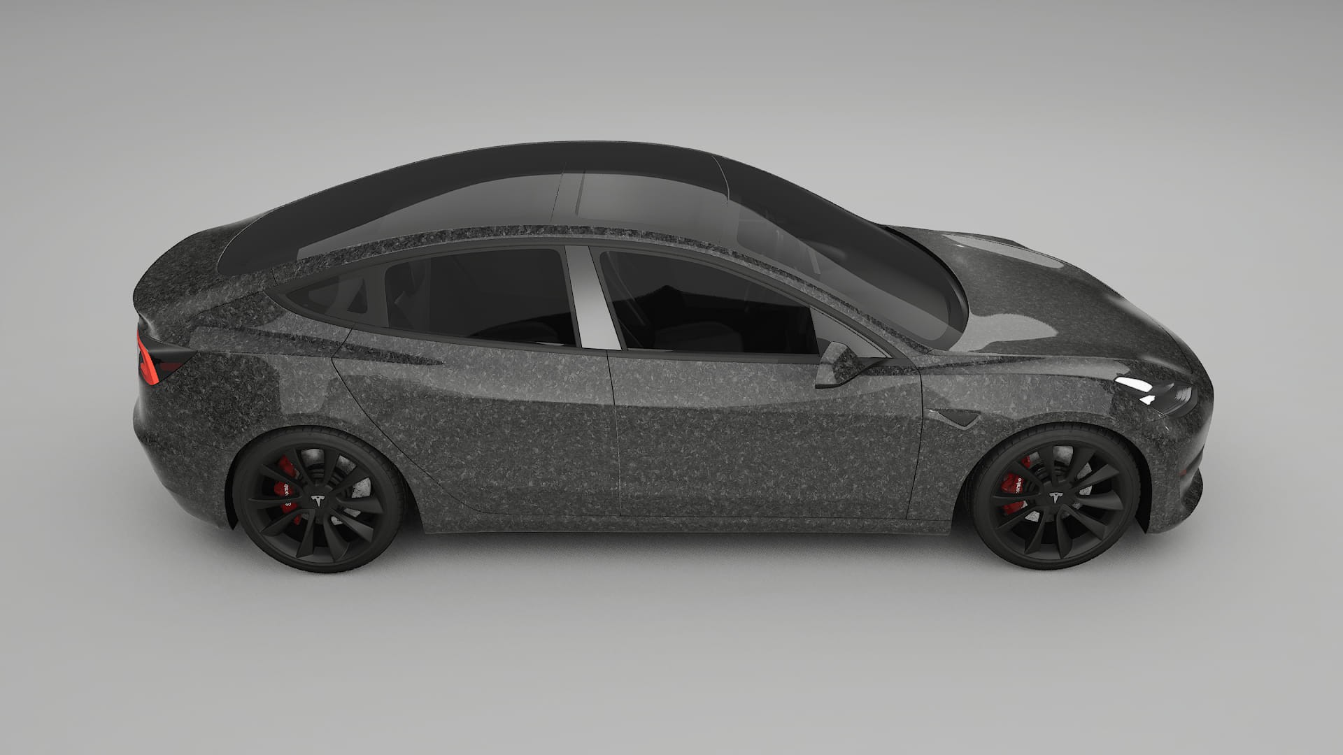 Tesla Model3 TPU Lakbeschermingsfolie | FORGED S Kleurveranderende PPF – Volledig Voorgesneden Kit