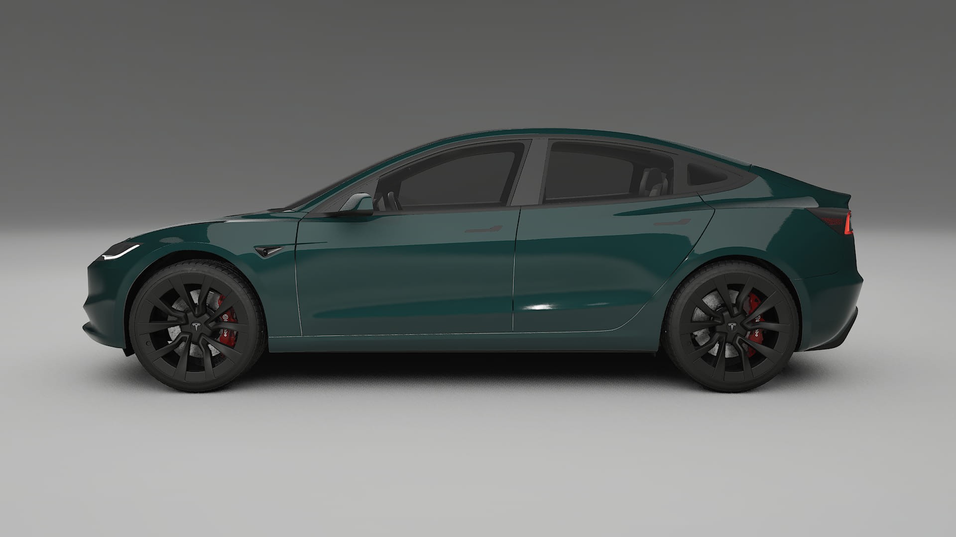 Tesla Model3 Highland TPU Lakbeschermingsfolie | INFERNO Kleurveranderende PPF – Volledig Voorgesneden Kit